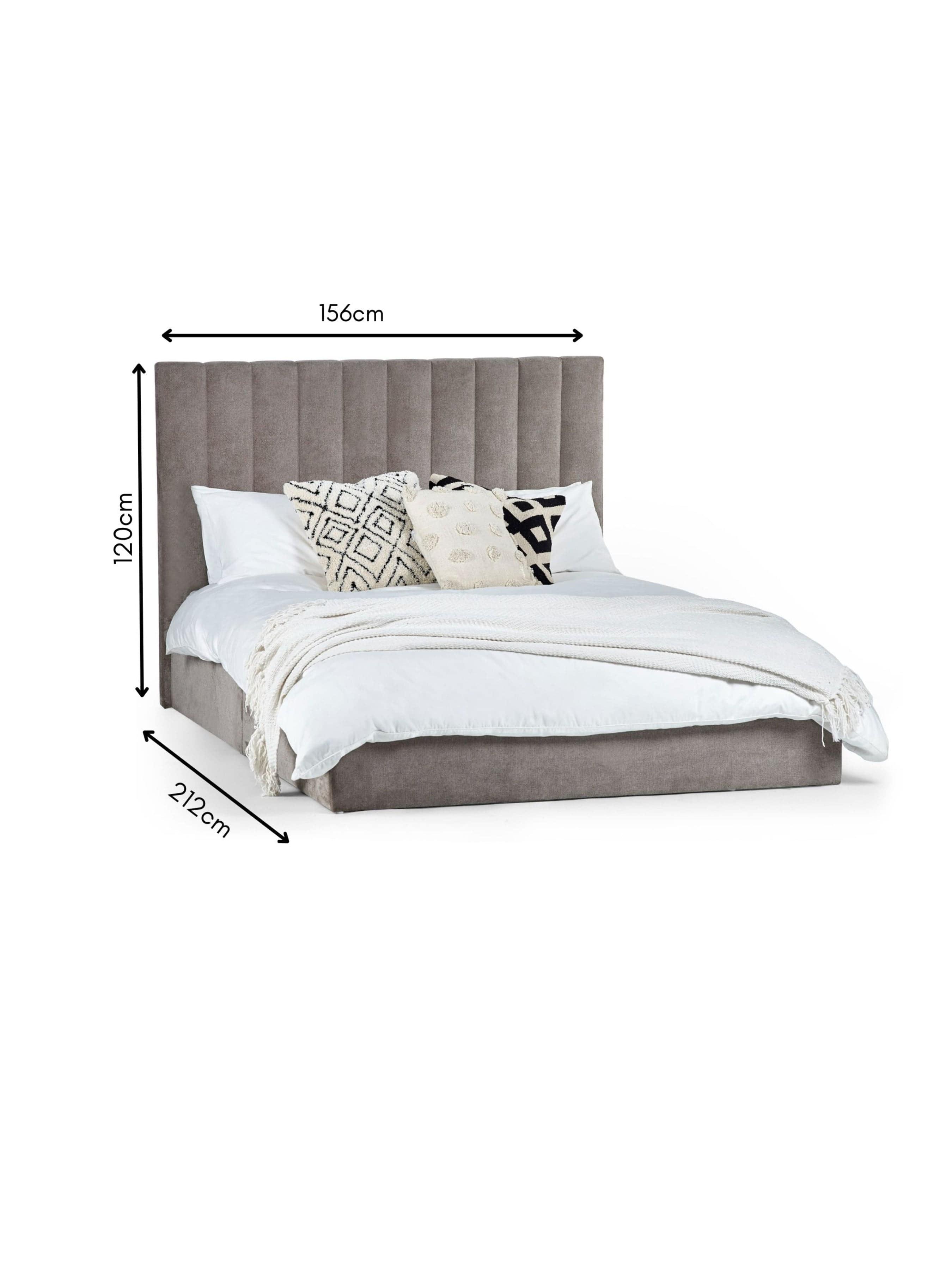 Eloise Bed - Grey – Julian Bowen, view 33