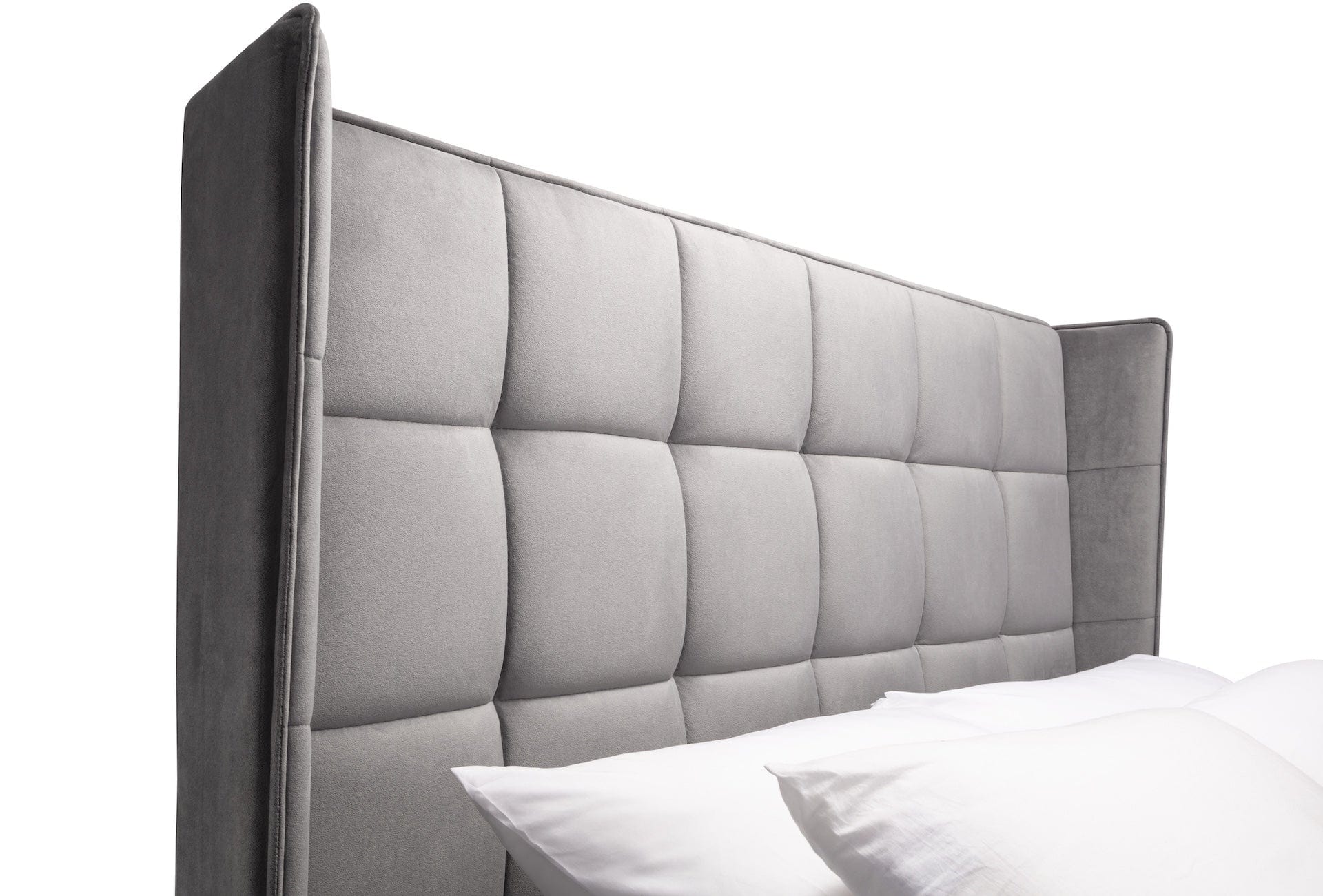 Gatsby Storage Ottoman Bed - Light Grey – Julian Bowen, view 9