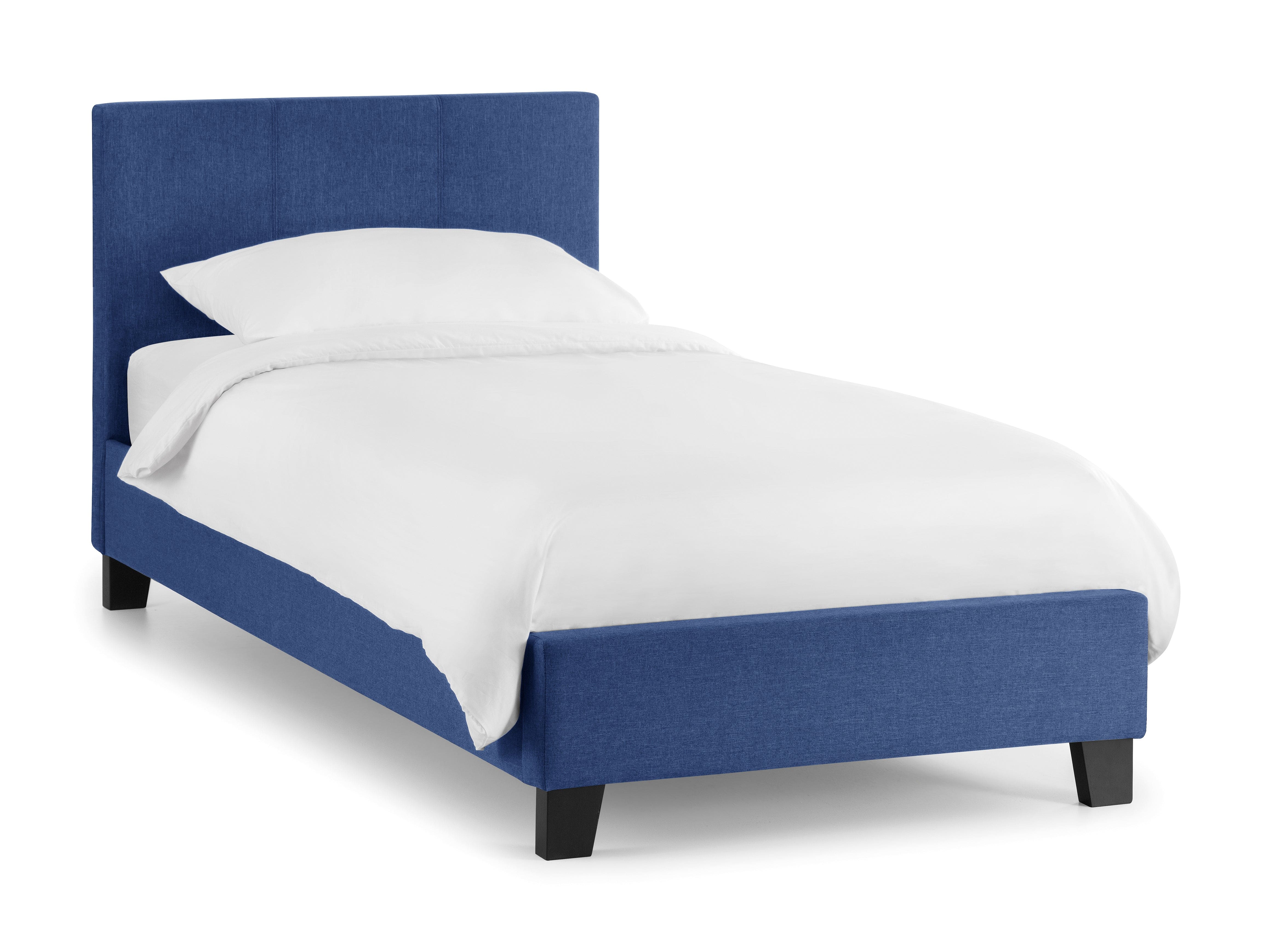 Rialto Linen Bed - Blue – Julian Bowen