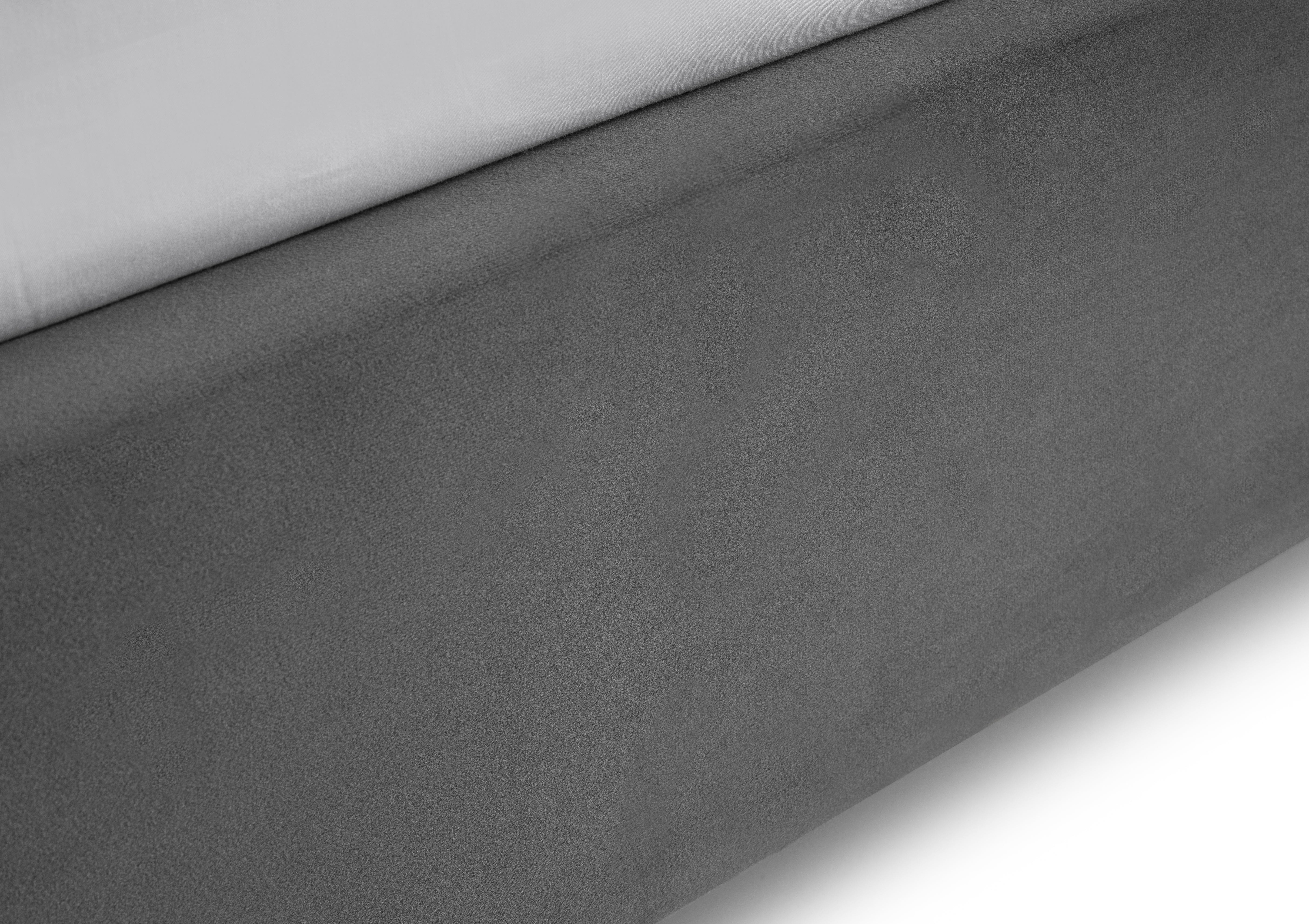 Rosa Velvet Bed - Grey – Julian Bowen, view 11