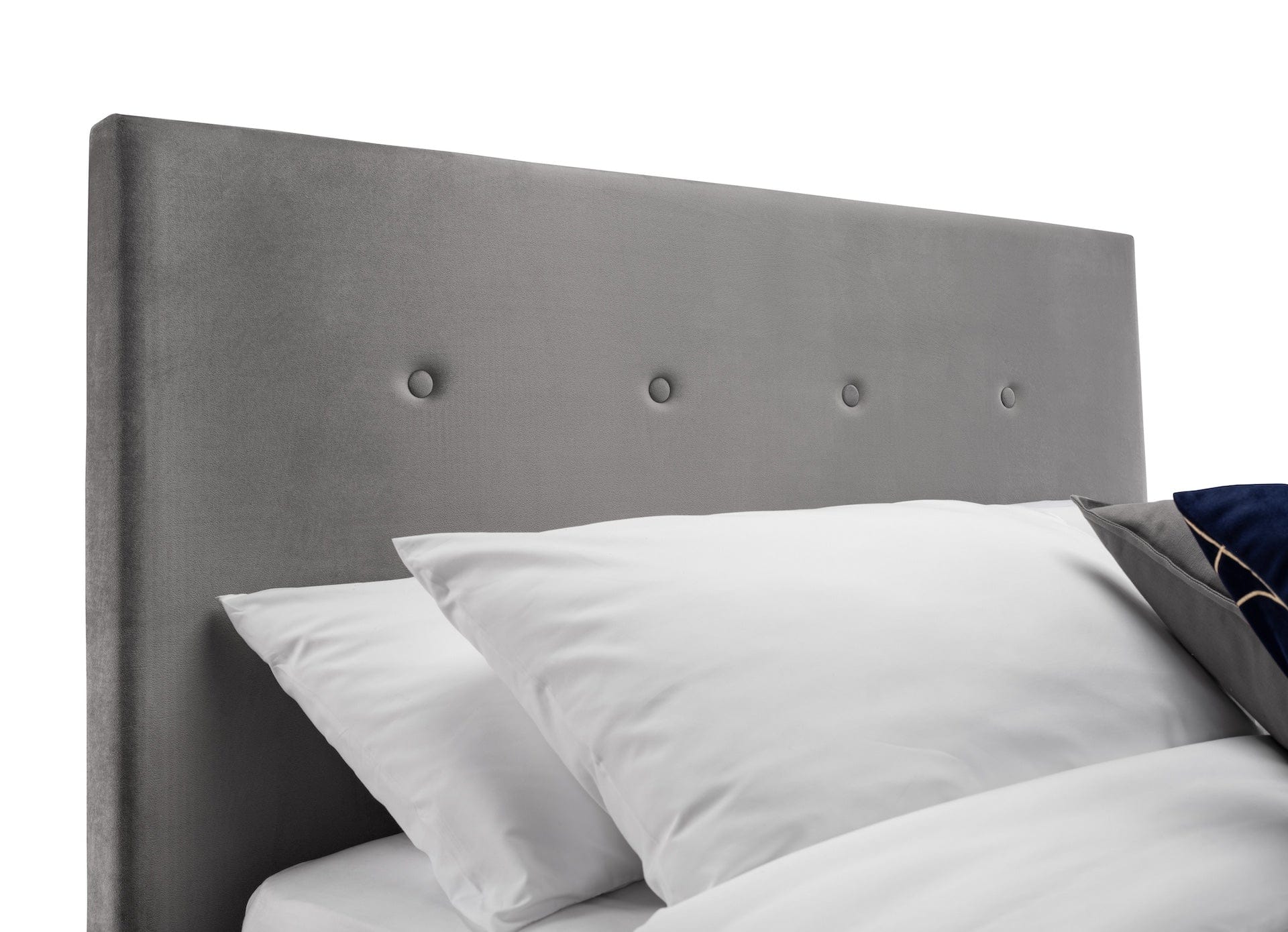 Shoreditch High Headboard Bed - Slate Grey – Julian Bowen, view 5