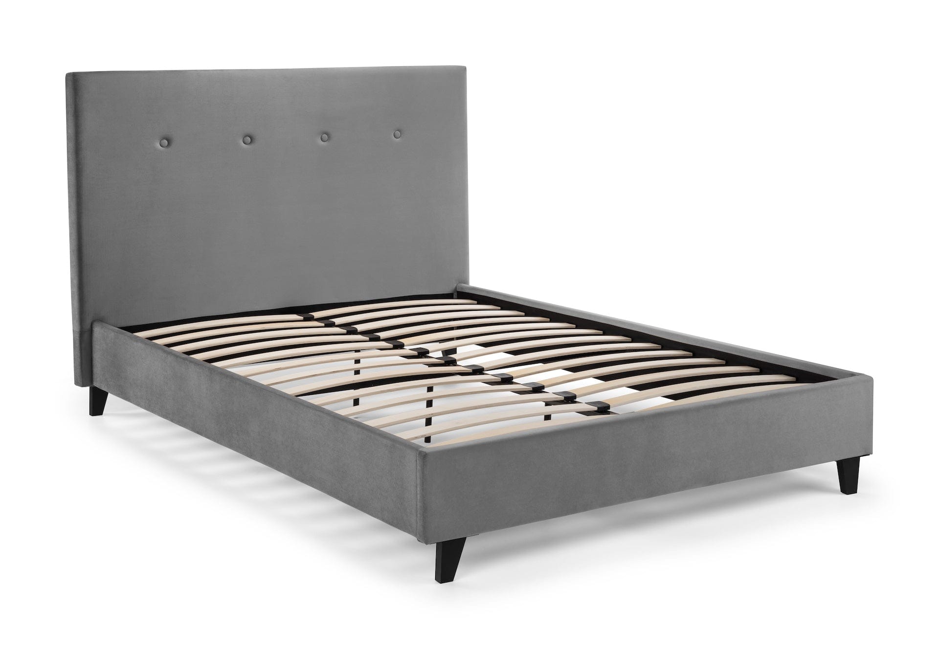 Shoreditch High Headboard Bed - Slate Grey – Julian Bowen, view 8