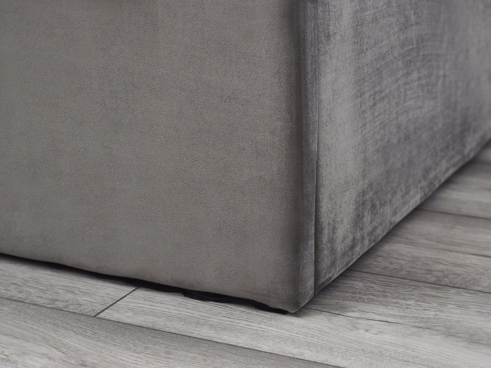 Shoreditch High Headboard Lift-Up Storage Bed - Slate Grey – Julian Bowen, view 4