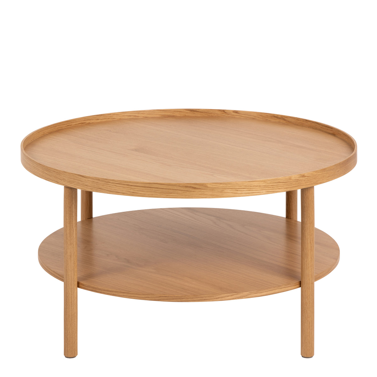 Banbury round coffee table in oak, photo 2