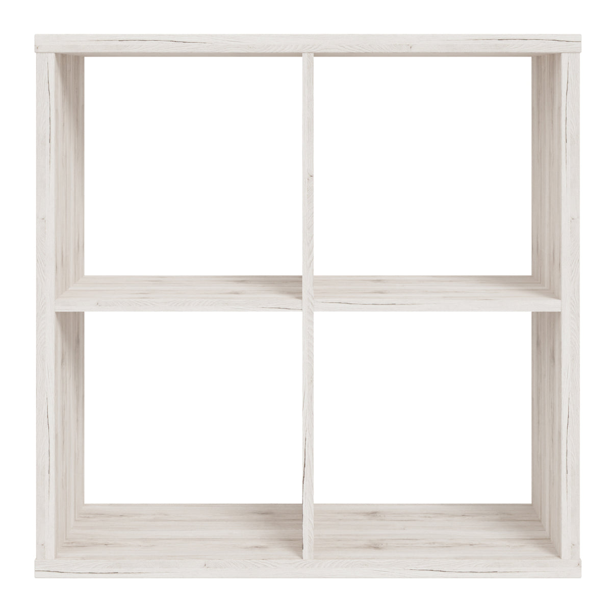 Mauro 2x2 cube storage unit in sand oak, photo 2