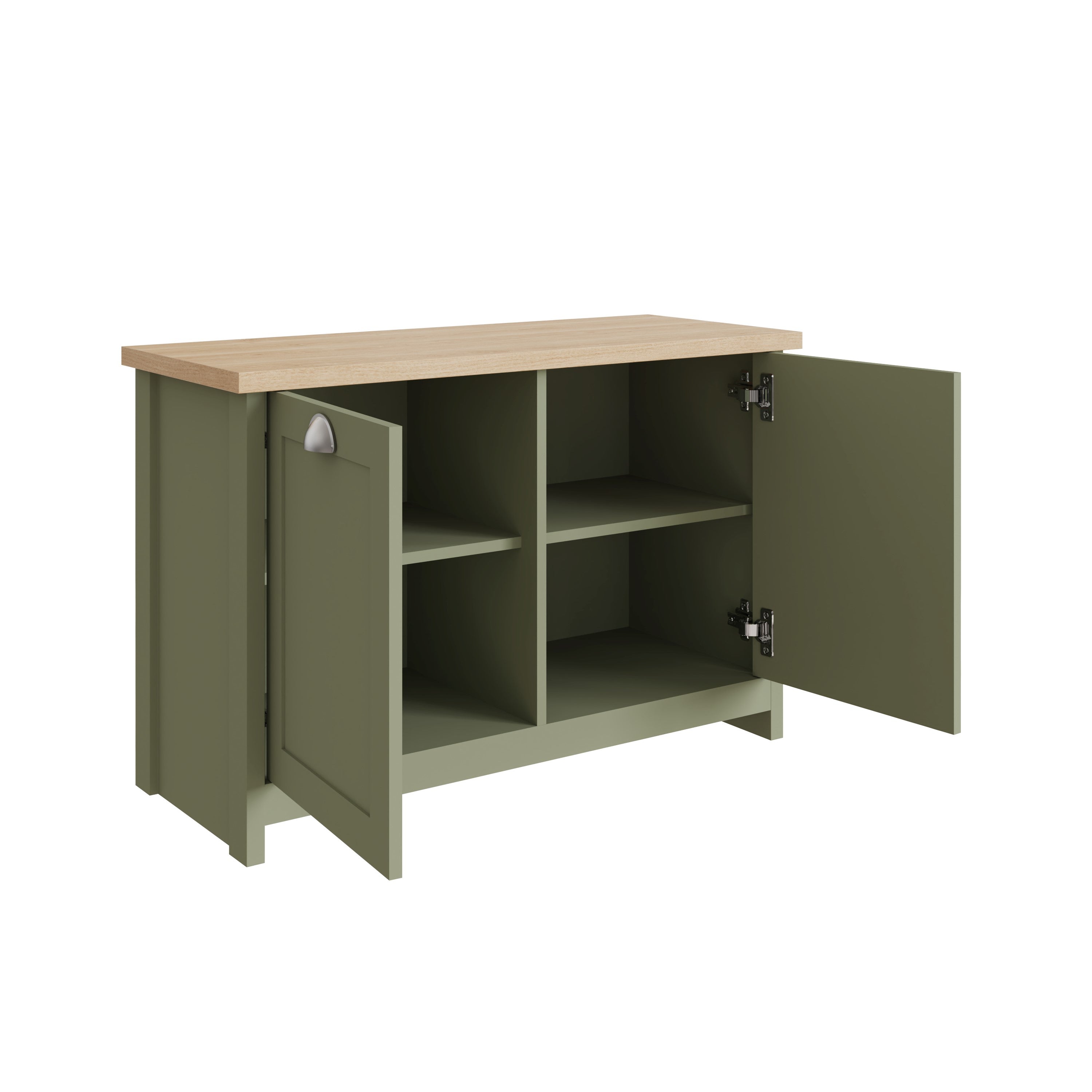 Lancaster Shoe Storage Sage Green – GFW, view 5