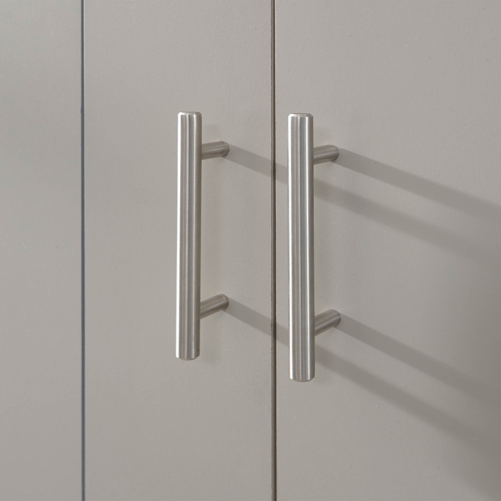 Kendal 2 Door 1 Drawer Wardrobe Grey – GFW, view 9