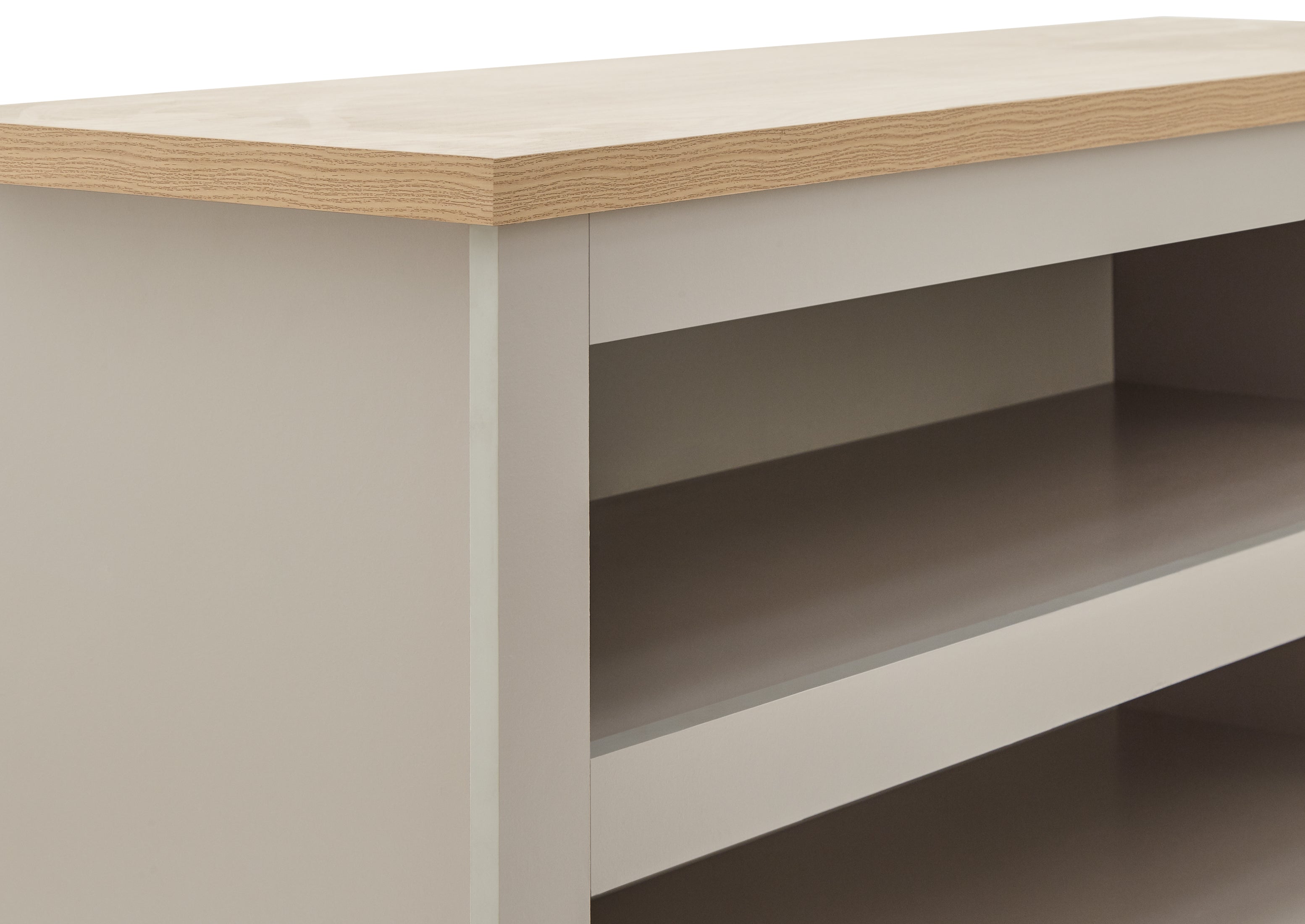 Lancaster Simple Shoe Bench Grey – GFW, view 6
