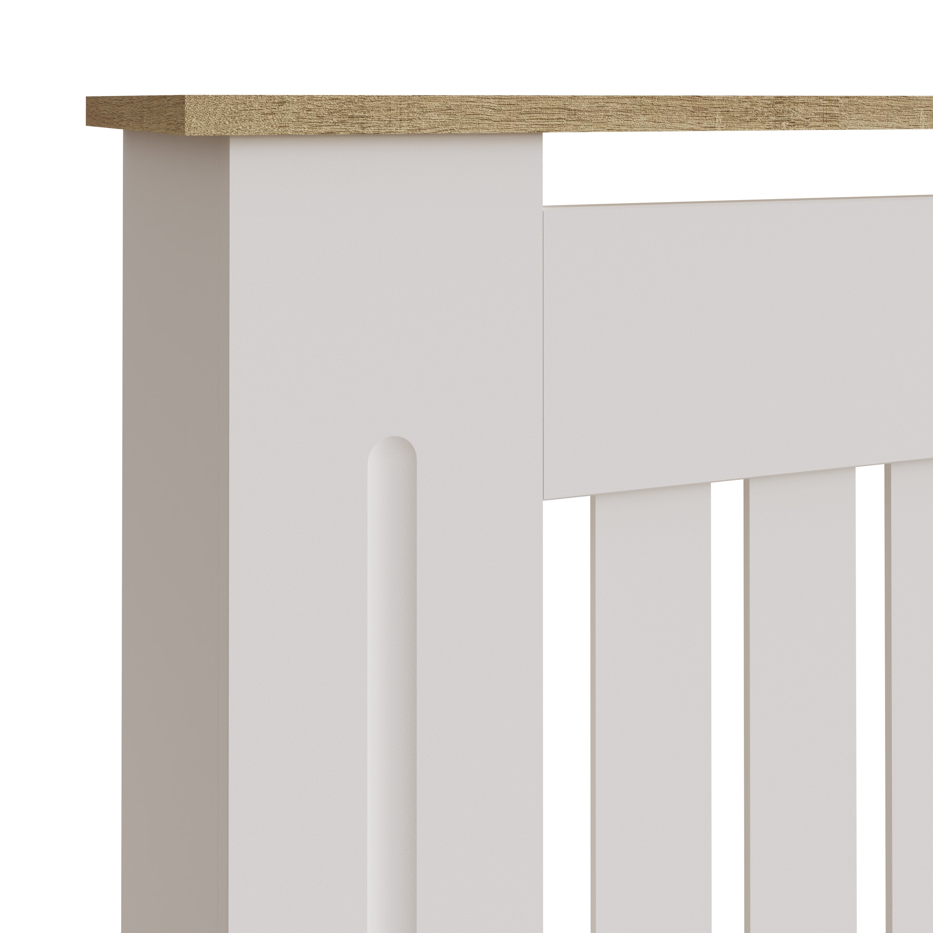 Longslow Radiator Cover Medium White – GFW, view 3