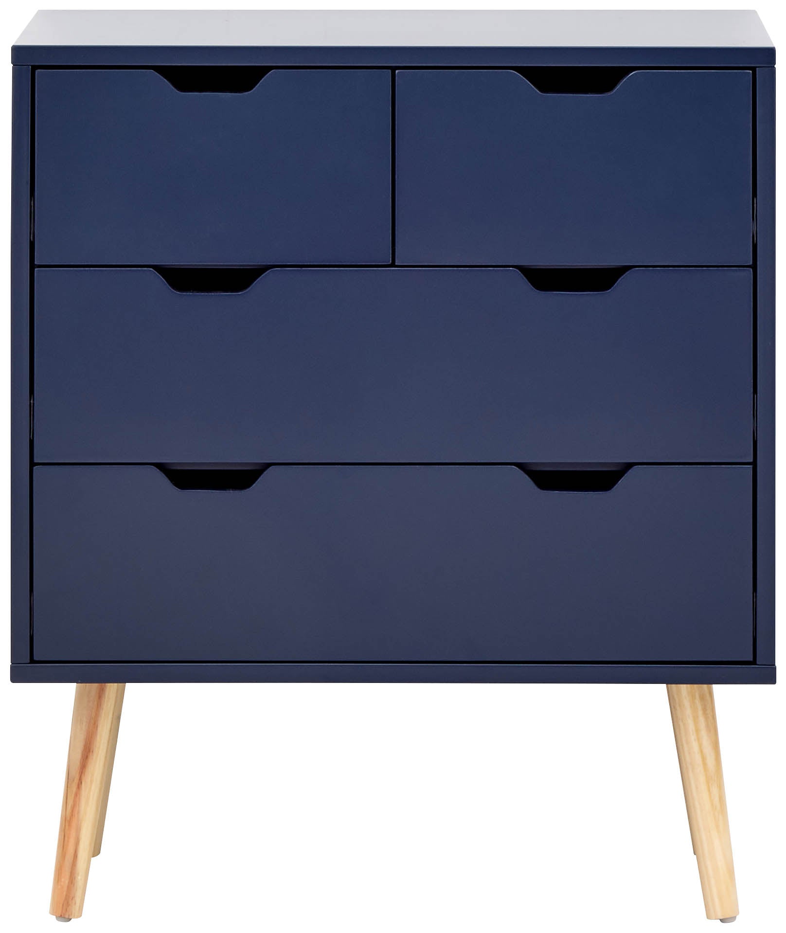 Nyborg 2+2 Drawer Chest Nightshadow – Nightshadow