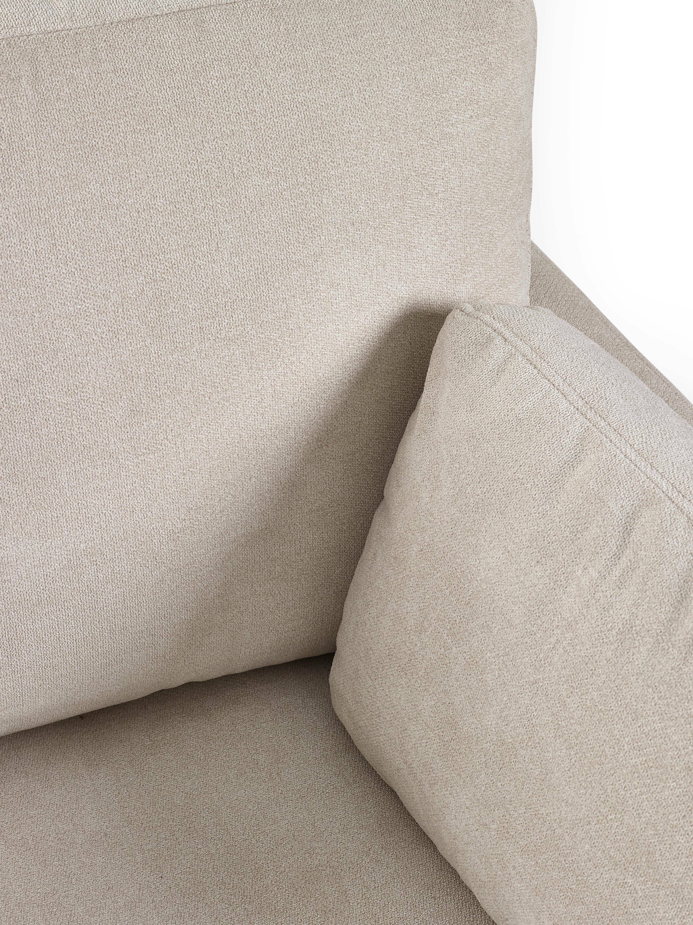 Ottilie Natural Chenille 2 Seater Sofa – Julian Bowen, view 8