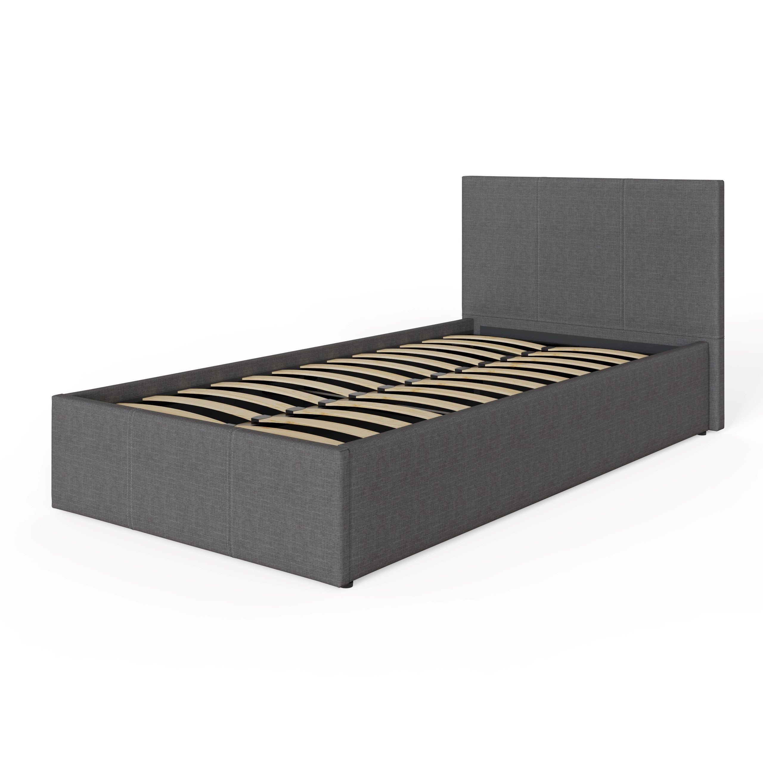 Side Lift Ottoman Bed Grey – GFW, view 14