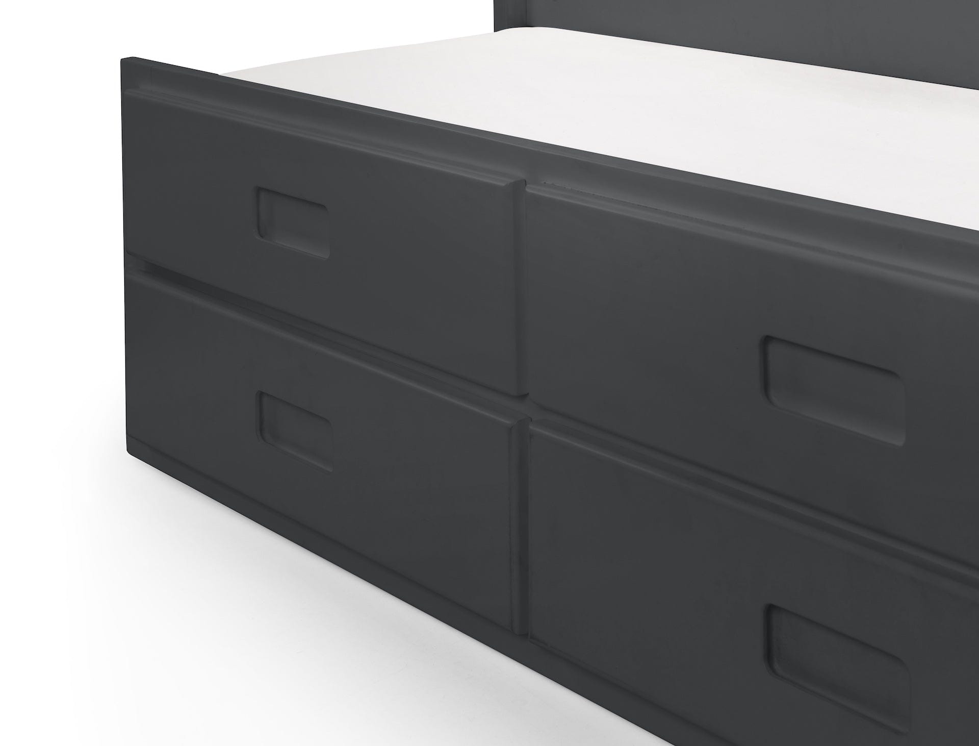 Maisie Bed With Underbed And Drawers - Anthracite – Julian Bowen, view 9