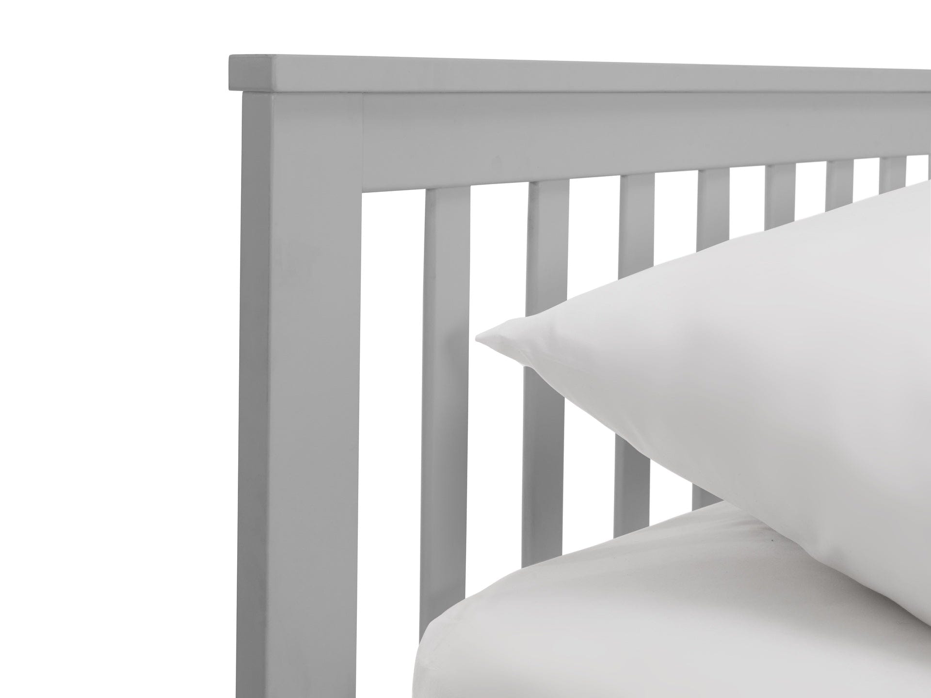 Maisie Bed With Underbed And Drawers - Light Grey – Julian Bowen, view 6