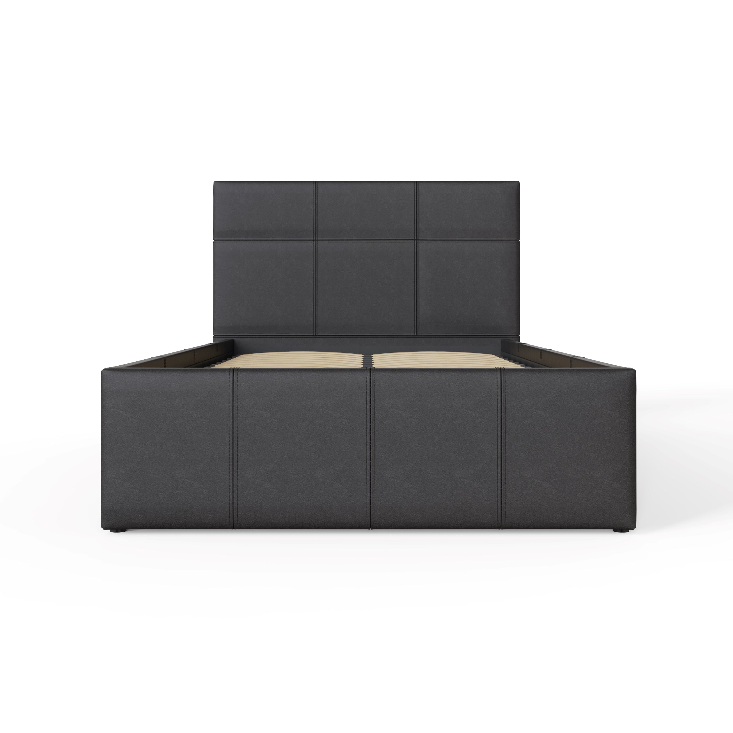 End Lift Ottoman Bed Black – GFW, view 12