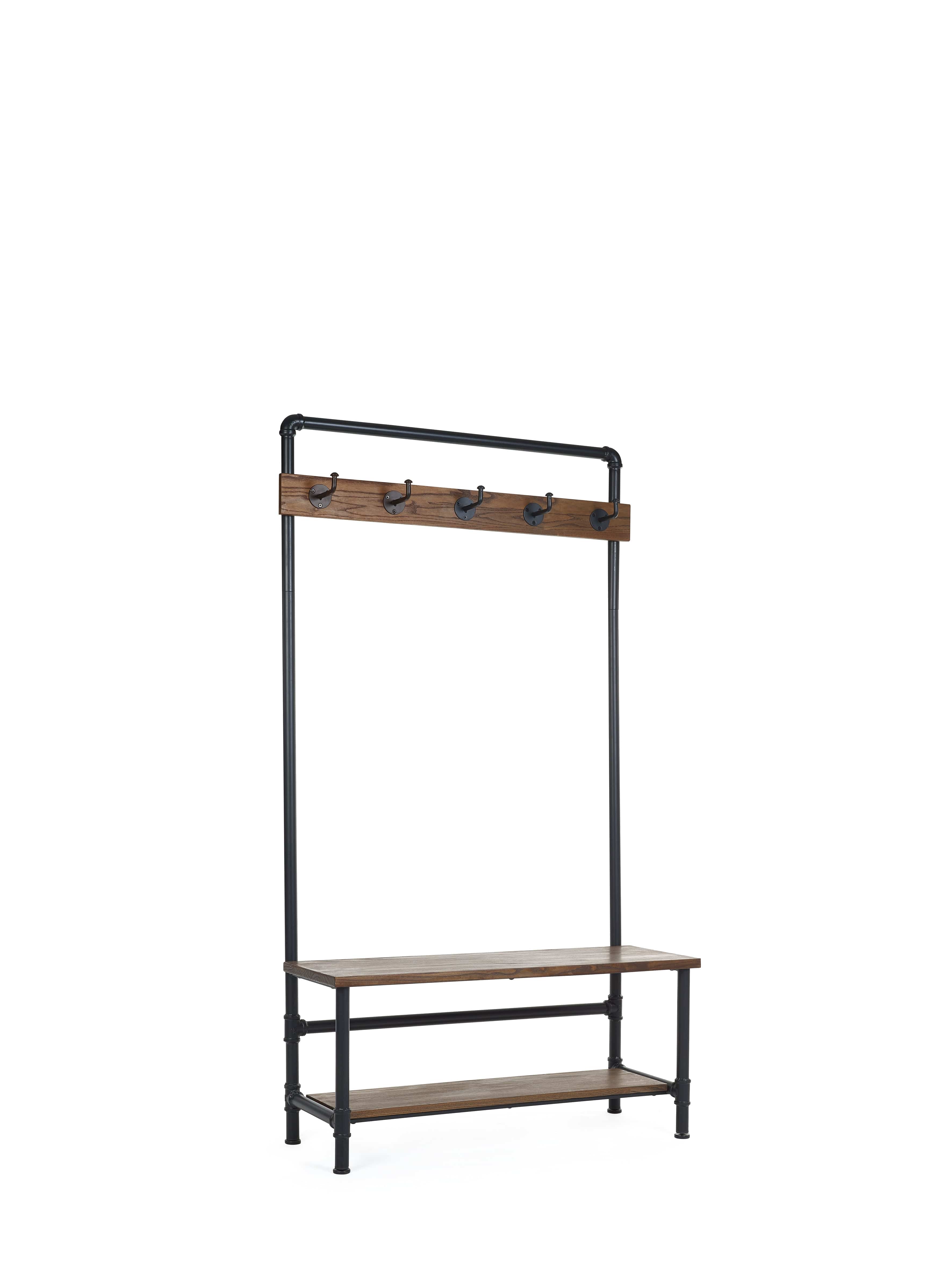 Boston Hallway Stand With Bench – Julian Bowen