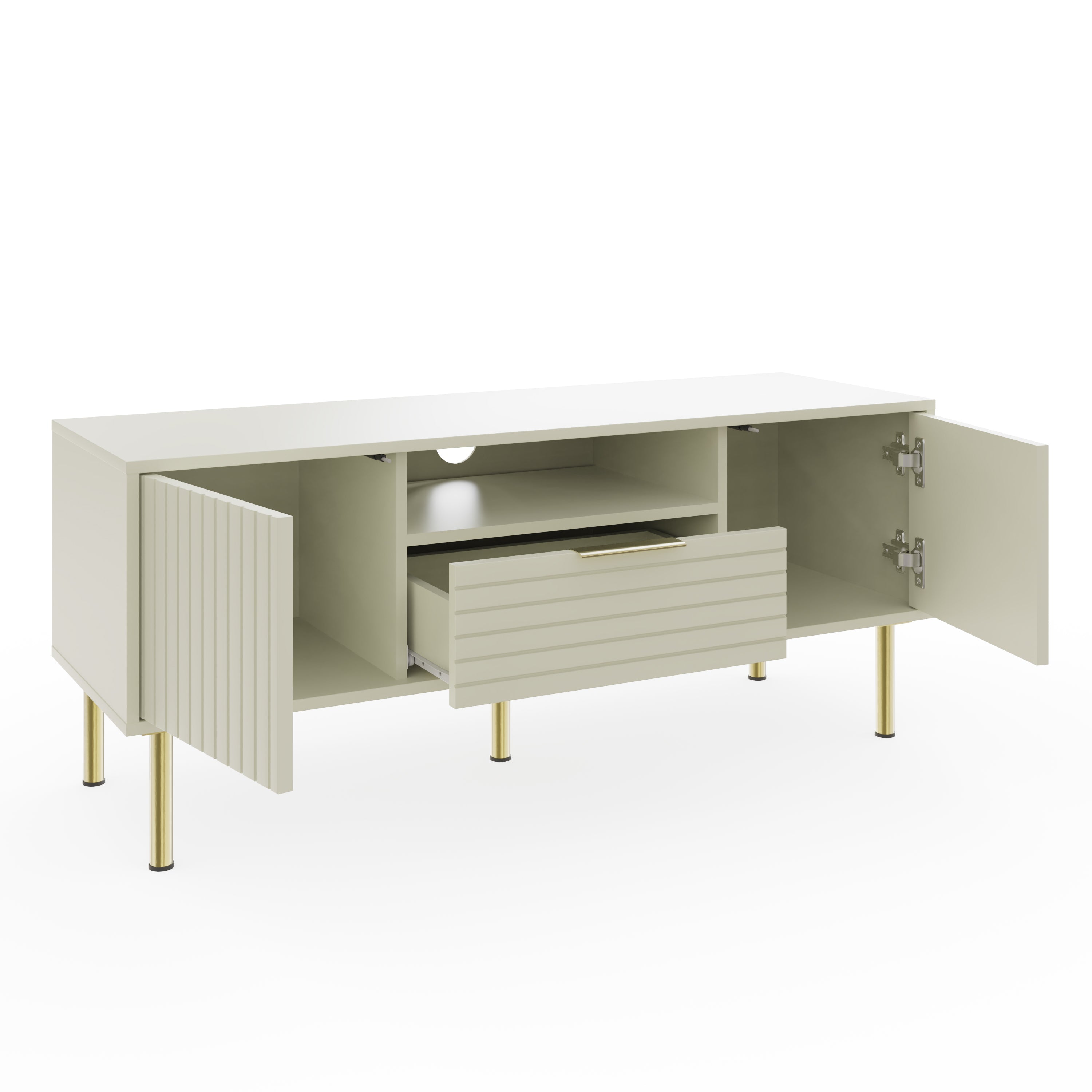 Nervata TV Unit Ivory – GFW, view 5