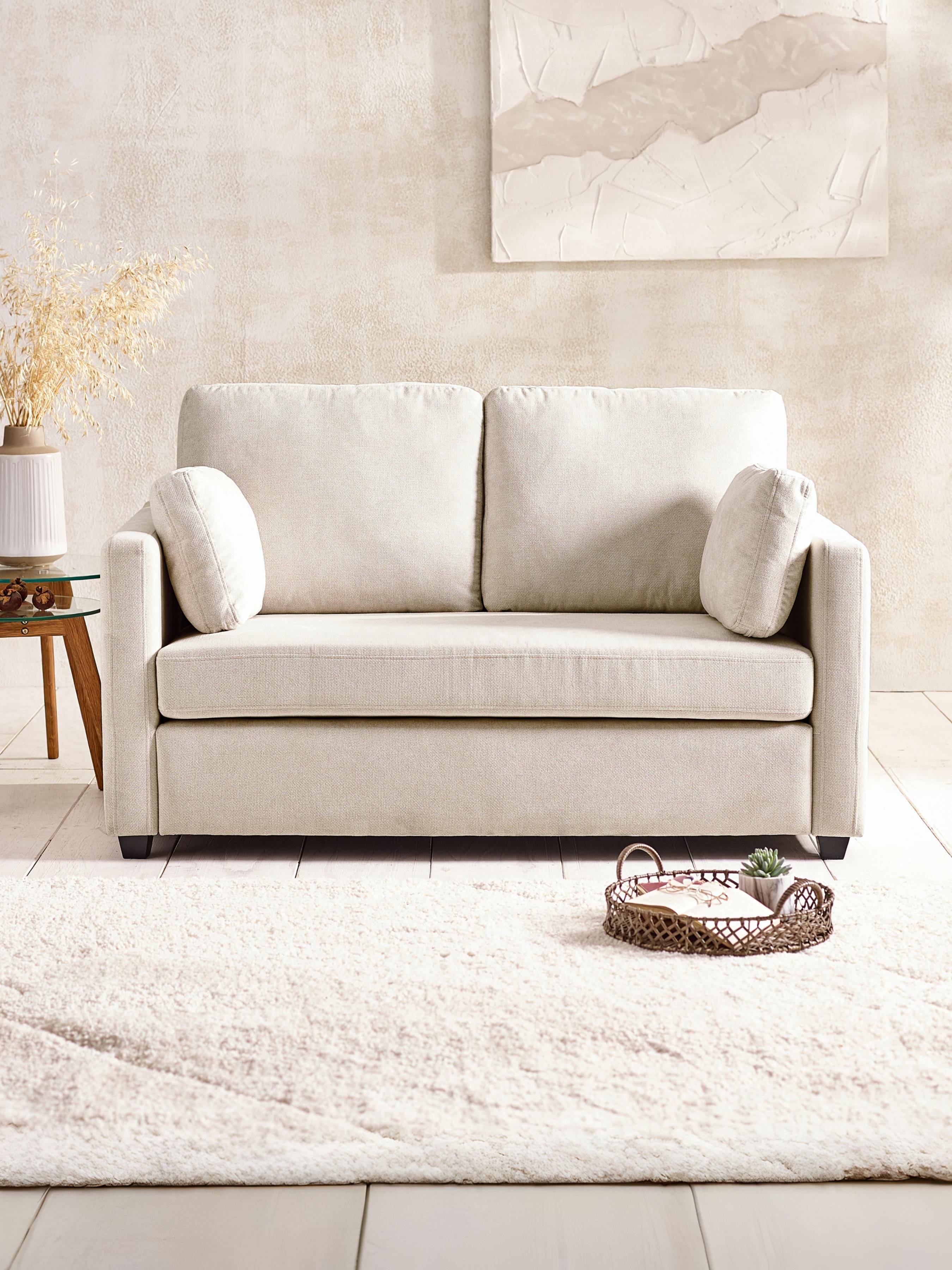 Ottilie Natural Chenille 2 Seater Sofa – Julian Bowen, view 11