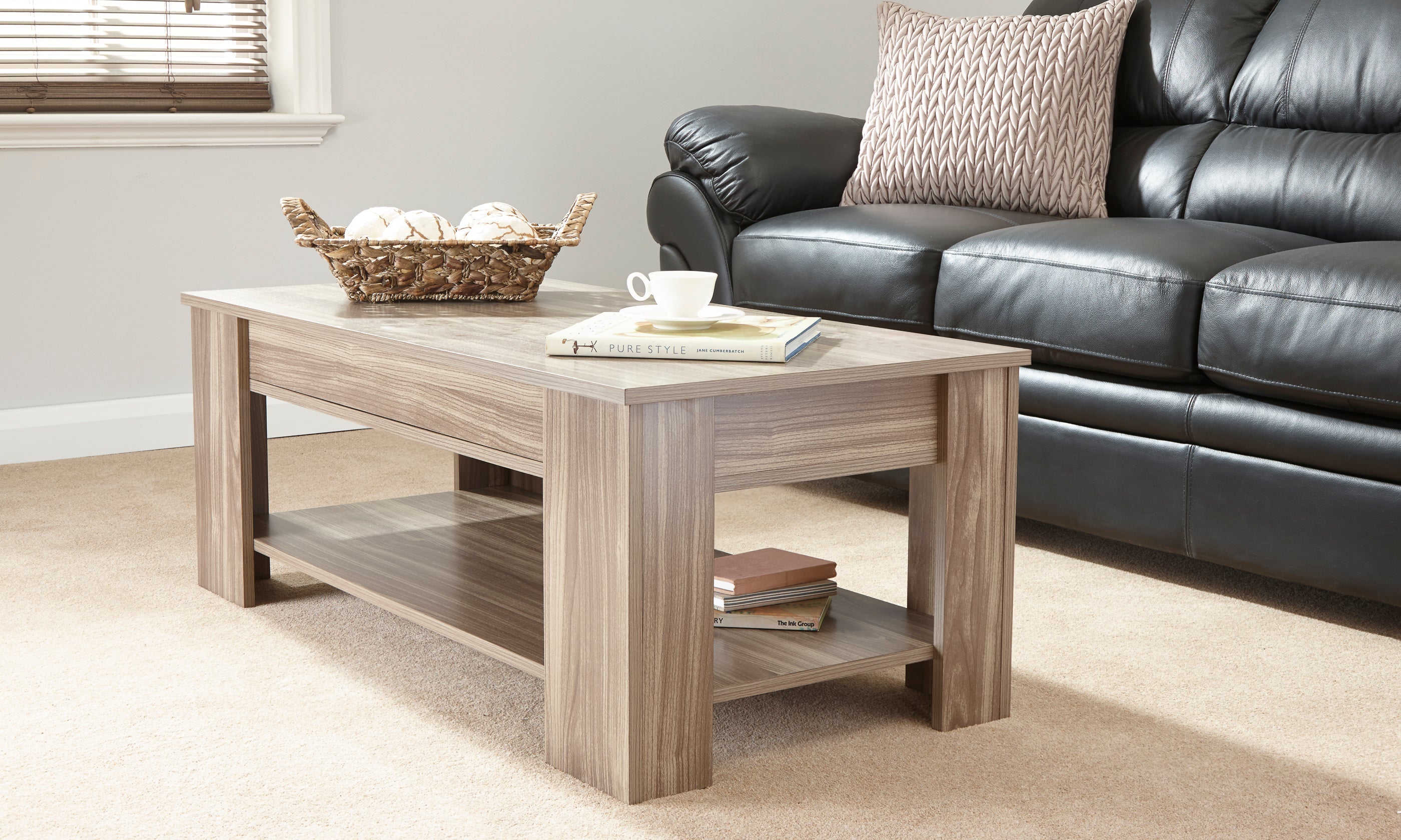 Lift Up Coffee Table – Walnut