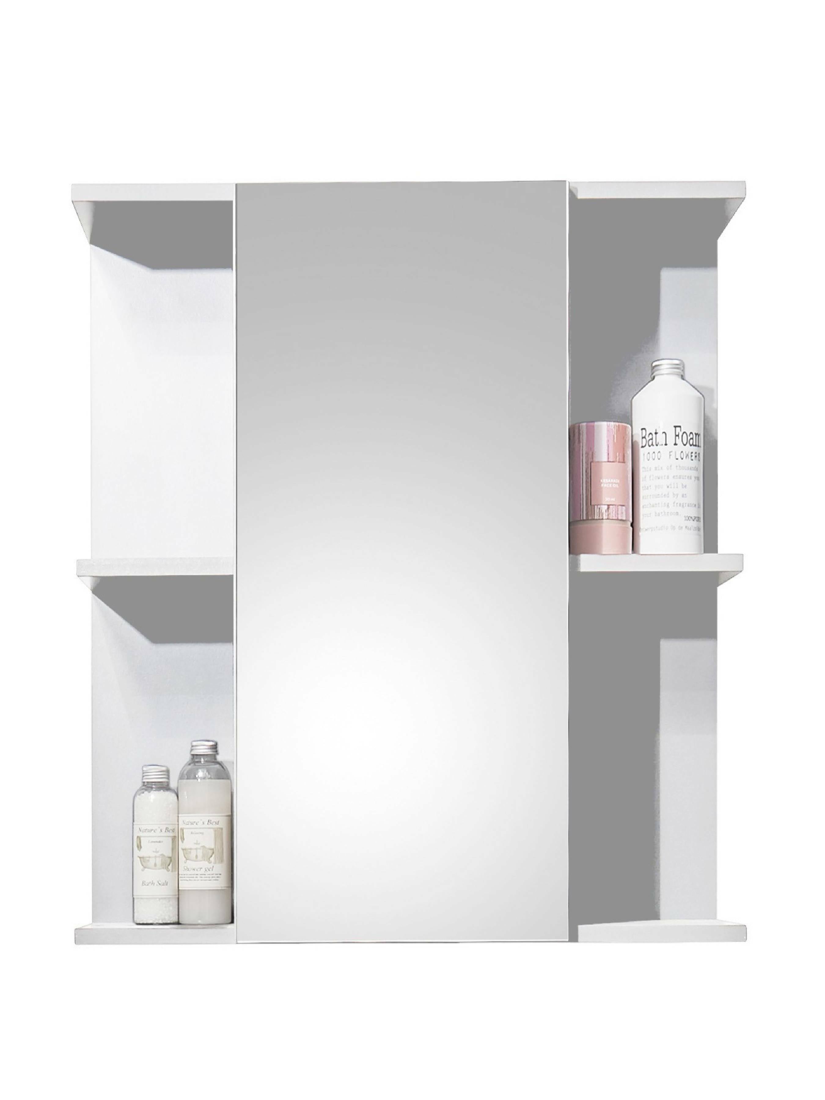 Mandy 1 Door Mirrored Cabinet – Julian Bowen, view 3