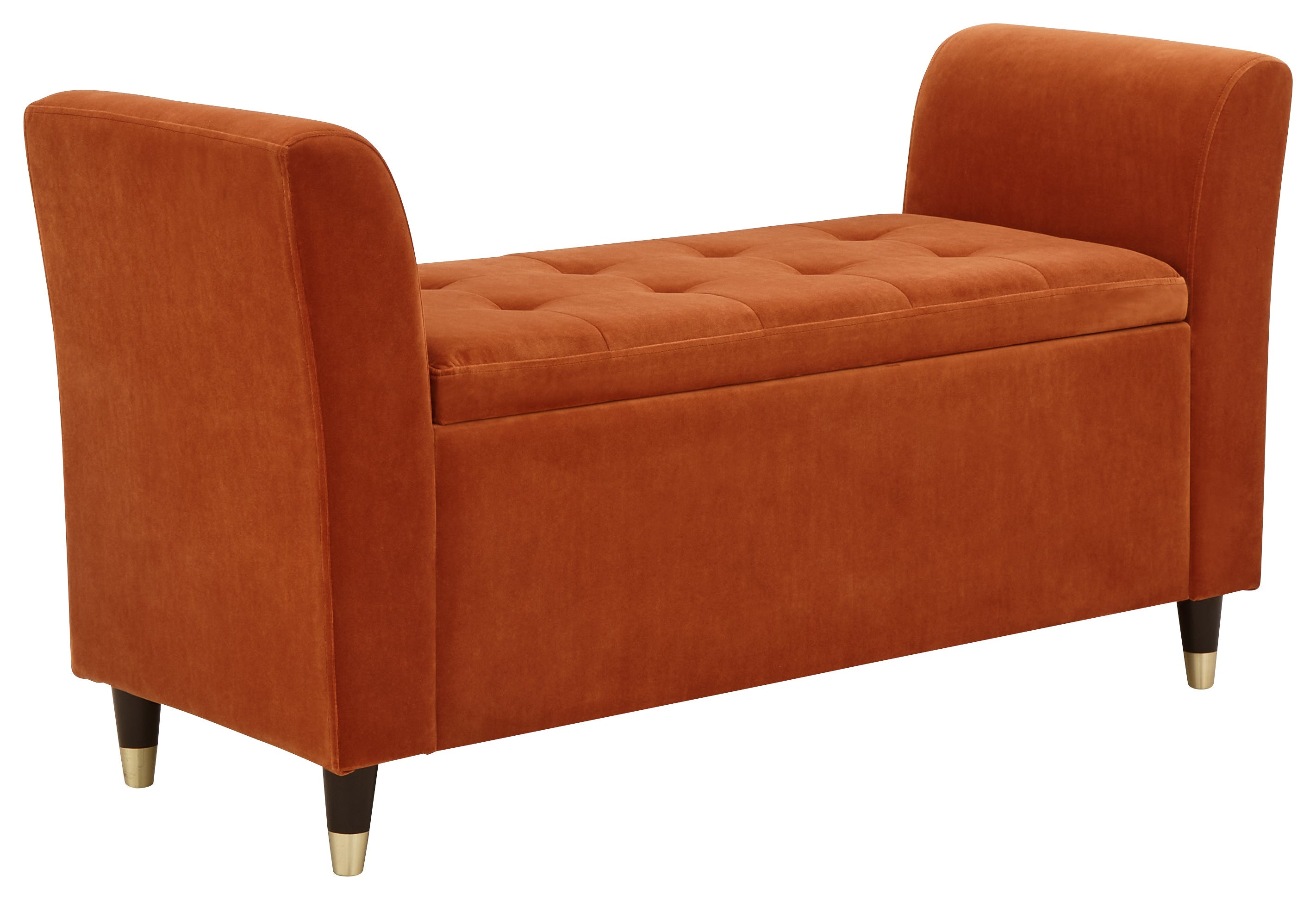 Genoa Window Seat Russet Fabric – GFW, view 10