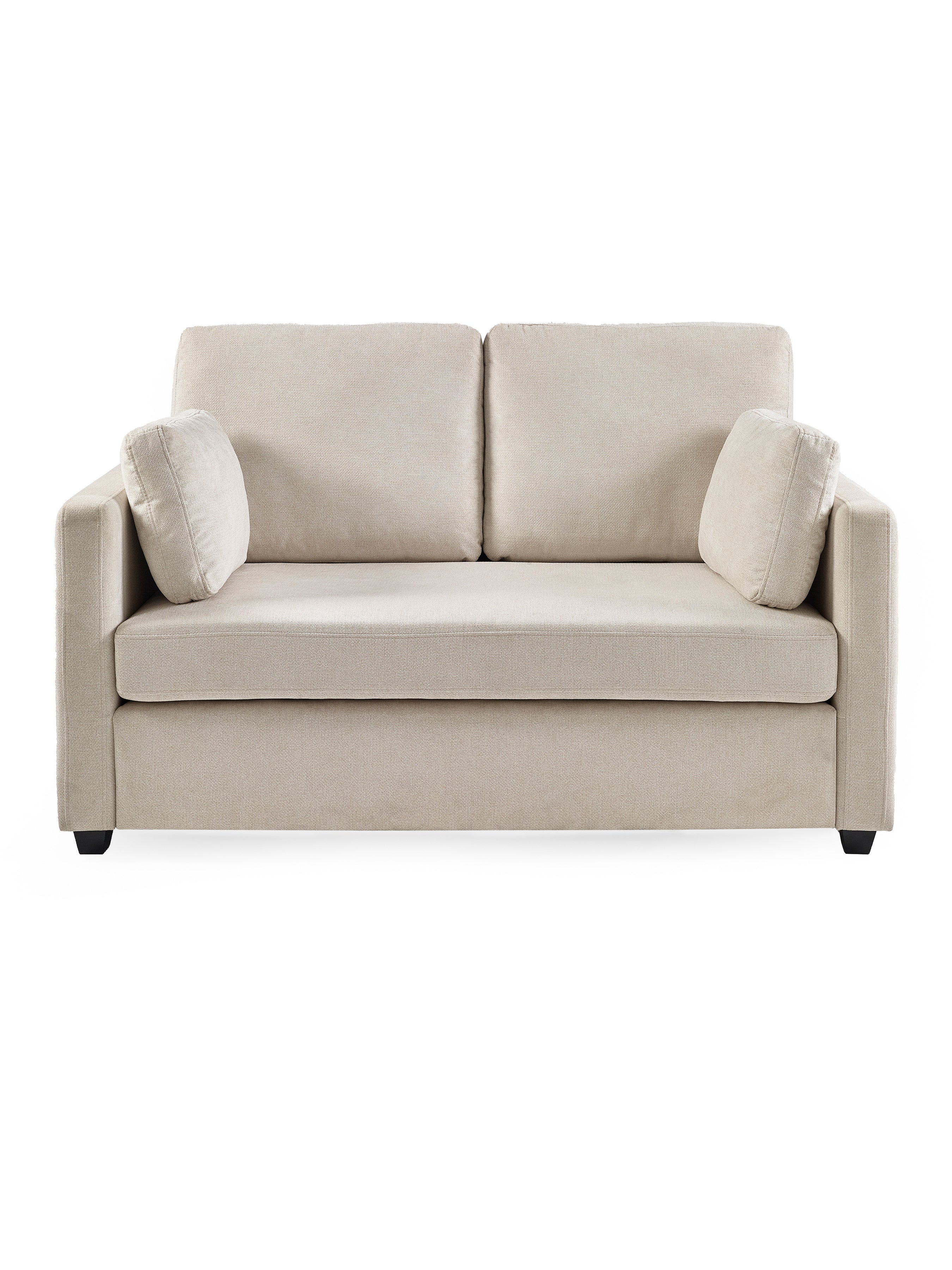 Ottilie Natural Chenille 2 Seater Sofa – Julian Bowen, view 2
