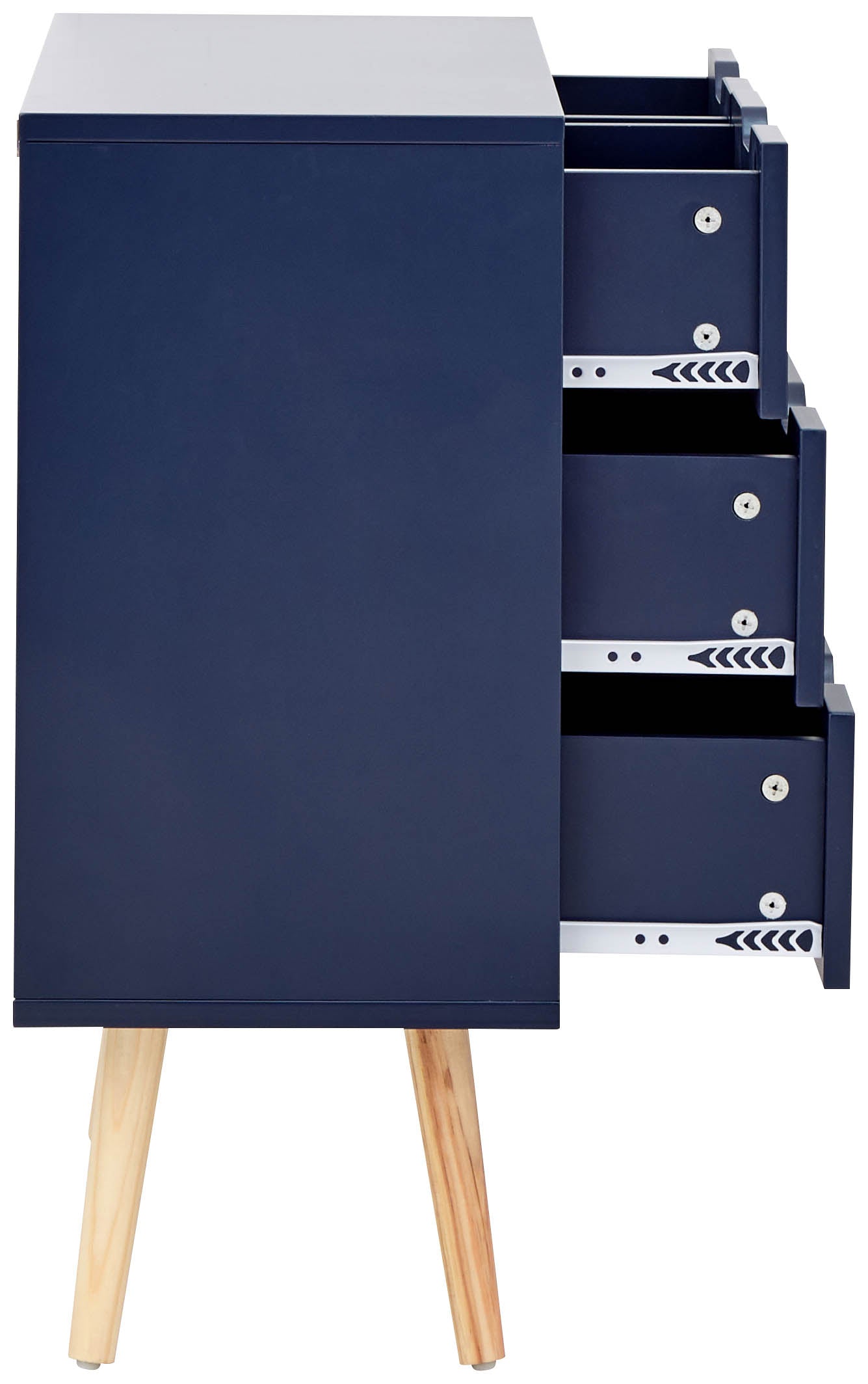 Nyborg 2+2 Drawer Chest Nightshadow – Nightshadow