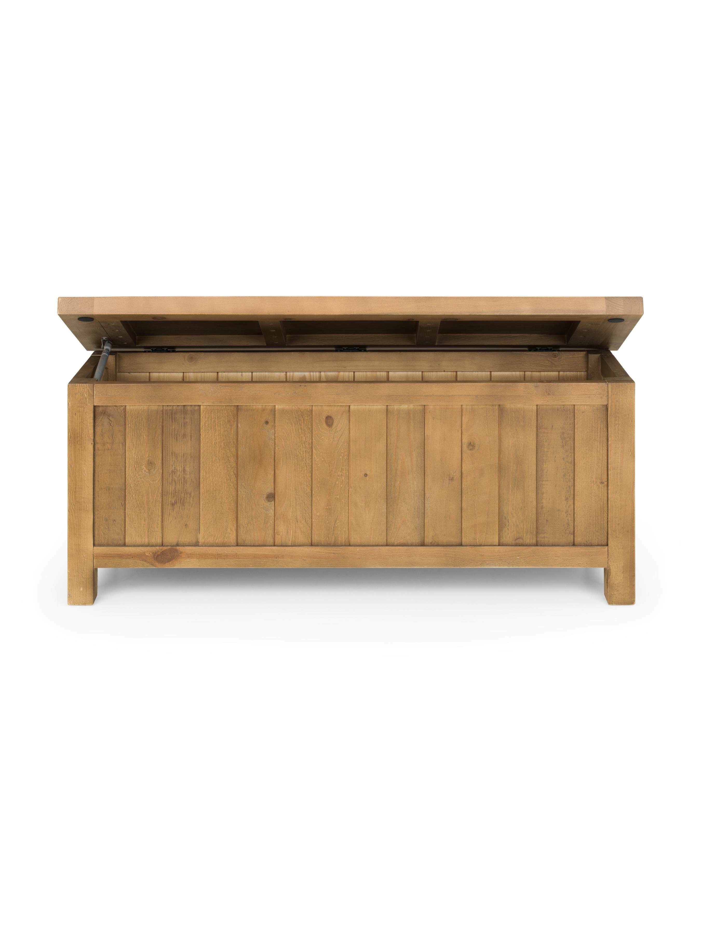 Aspen Storage Bench - Natural – Julian Bowen, view 8