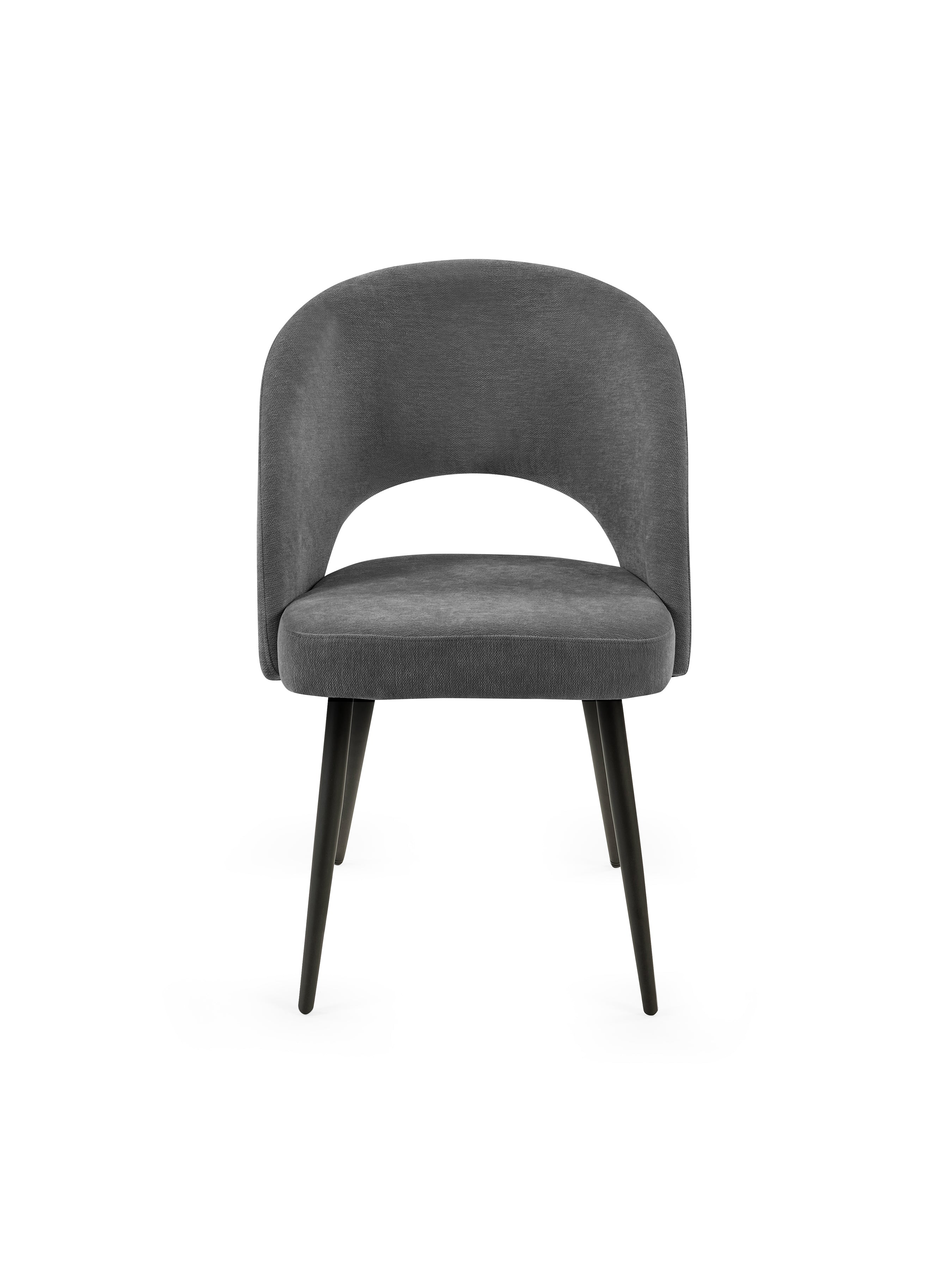 Ella Dining Chairs - Onyx (Set of 2) – Julian Bowen, view 4