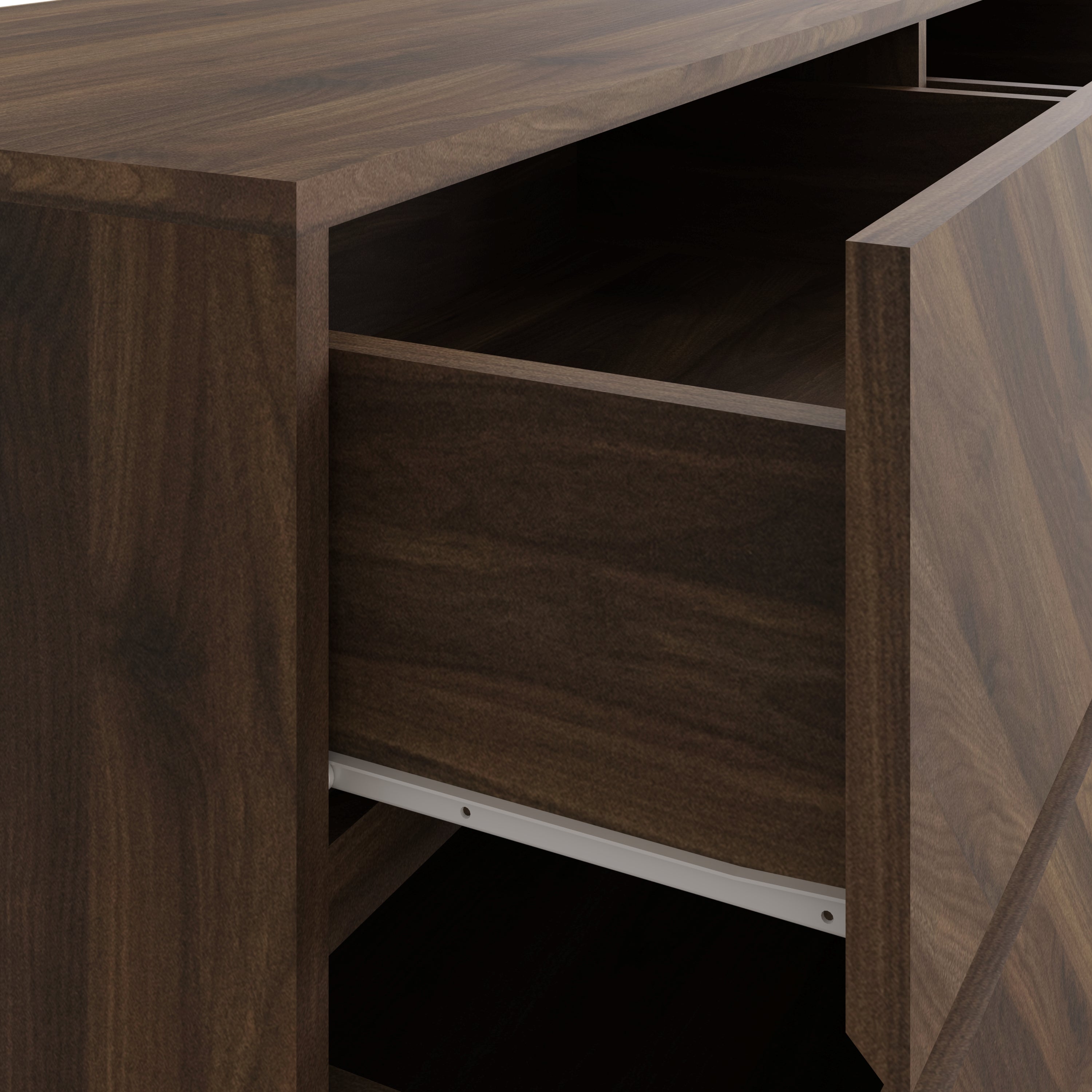 Catania 3+3 Drawer Chest Royal Walnut – GFW, view 5