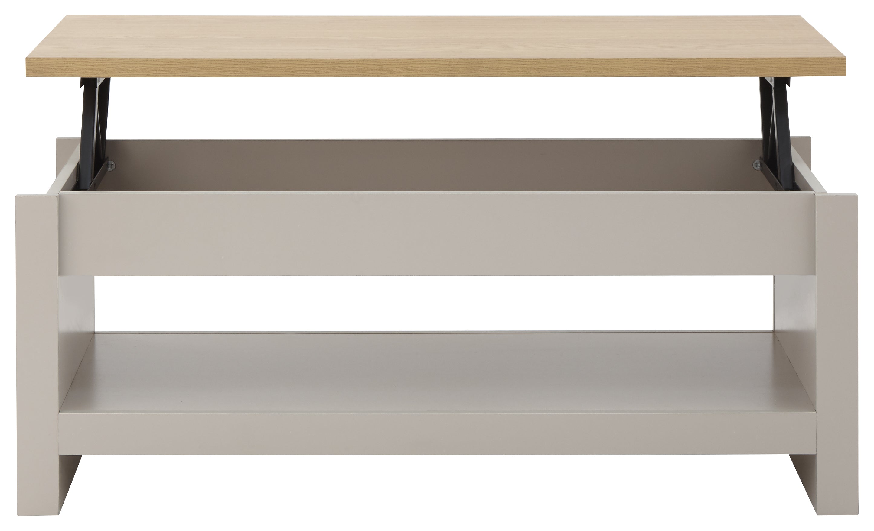 Lancaster Lift Up Coffee Table Grey – GFW, view 12
