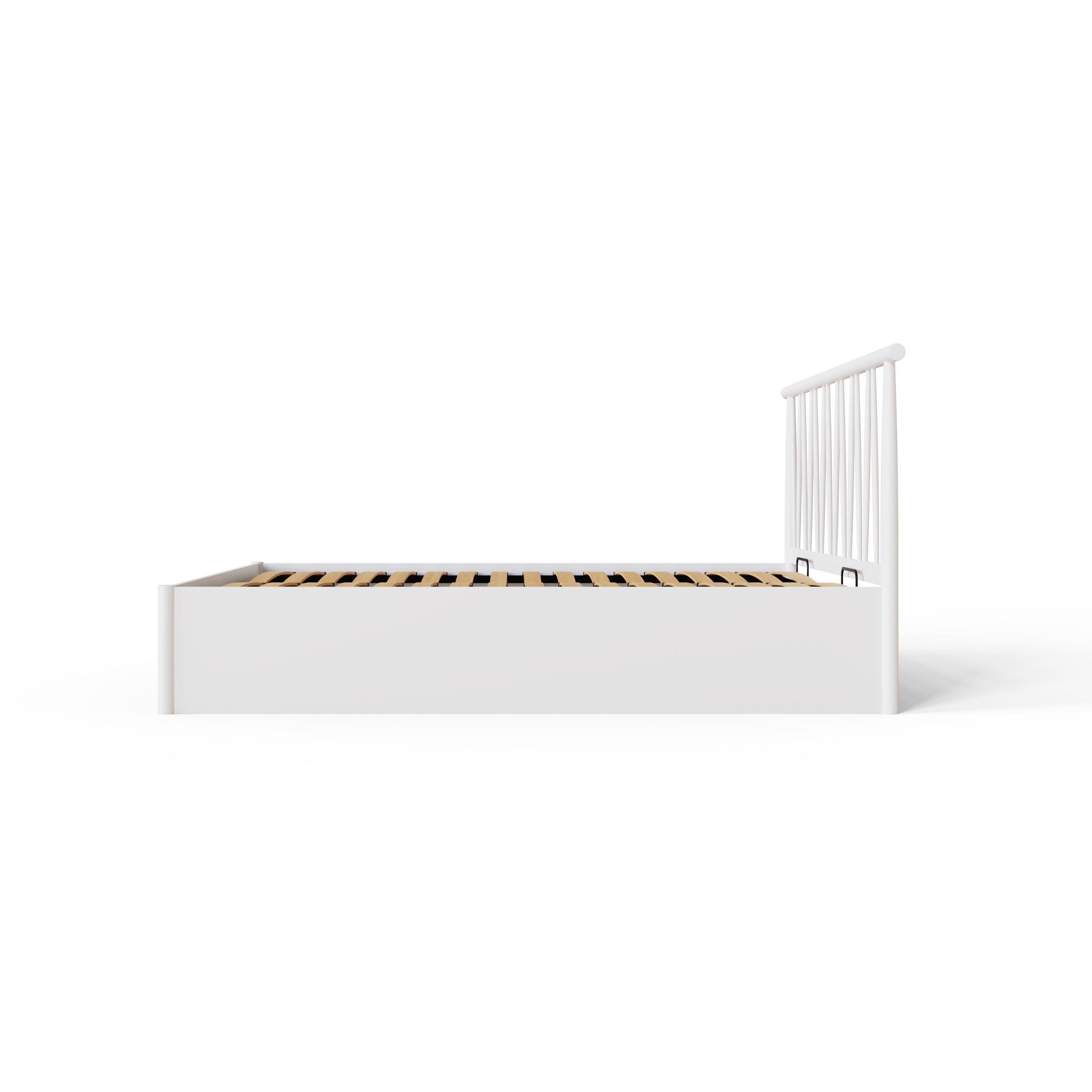 Fusum Spindle Ottoman Bed - White – GFW, view 24