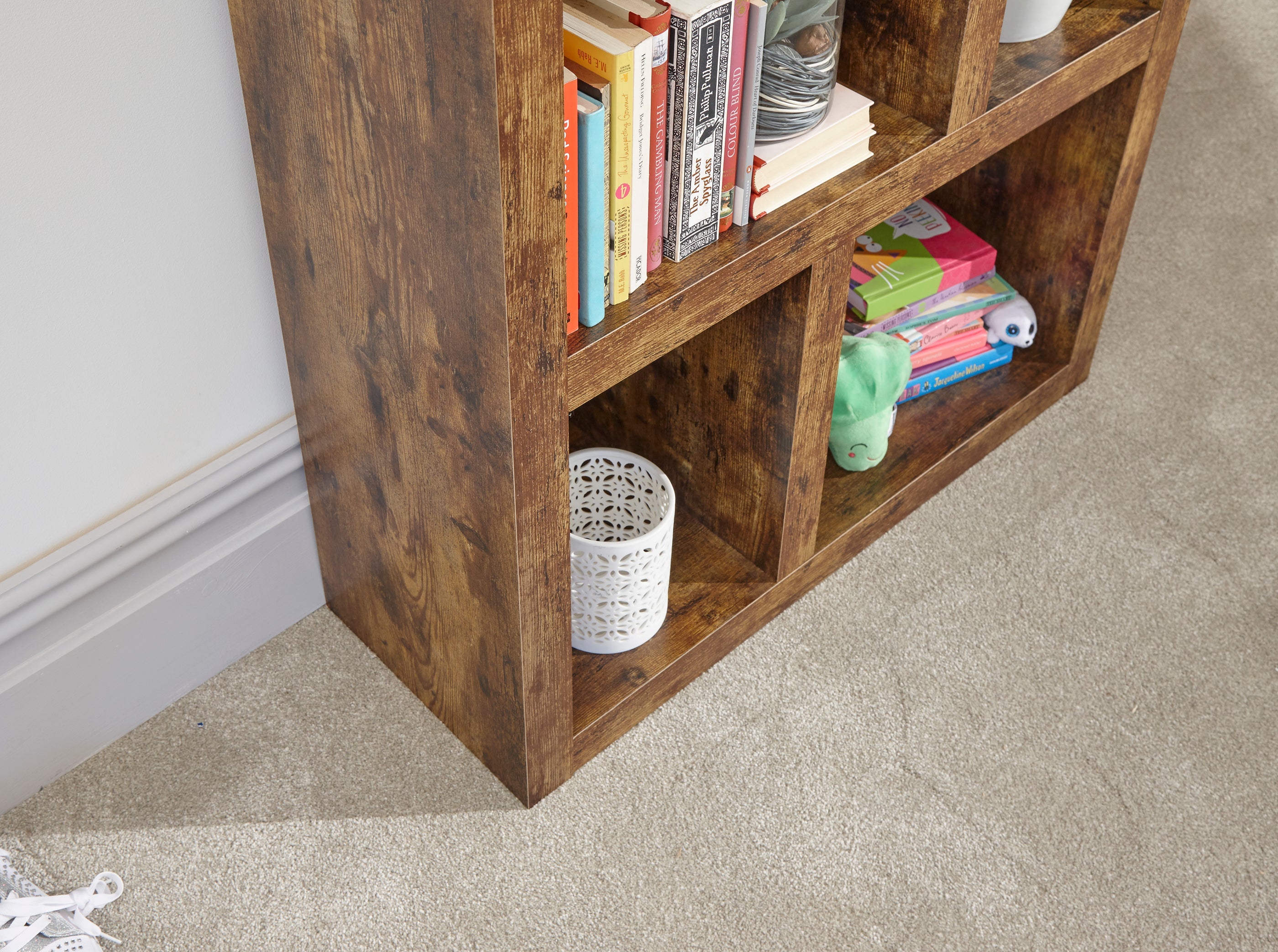 Jakarta Tall Open Shelving Unit Mango – GFW, view 5