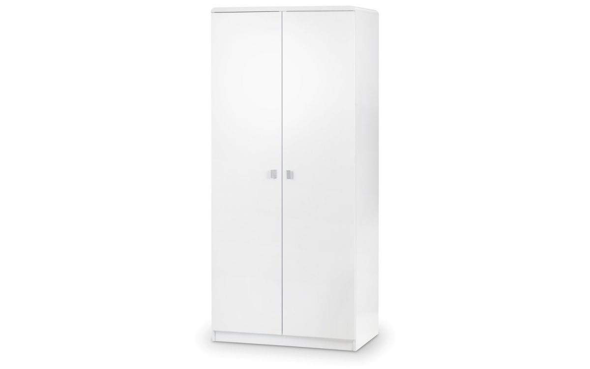 Julian Bowen 2 DOOR WARDROBE Domino 2 Door Wardrobe
