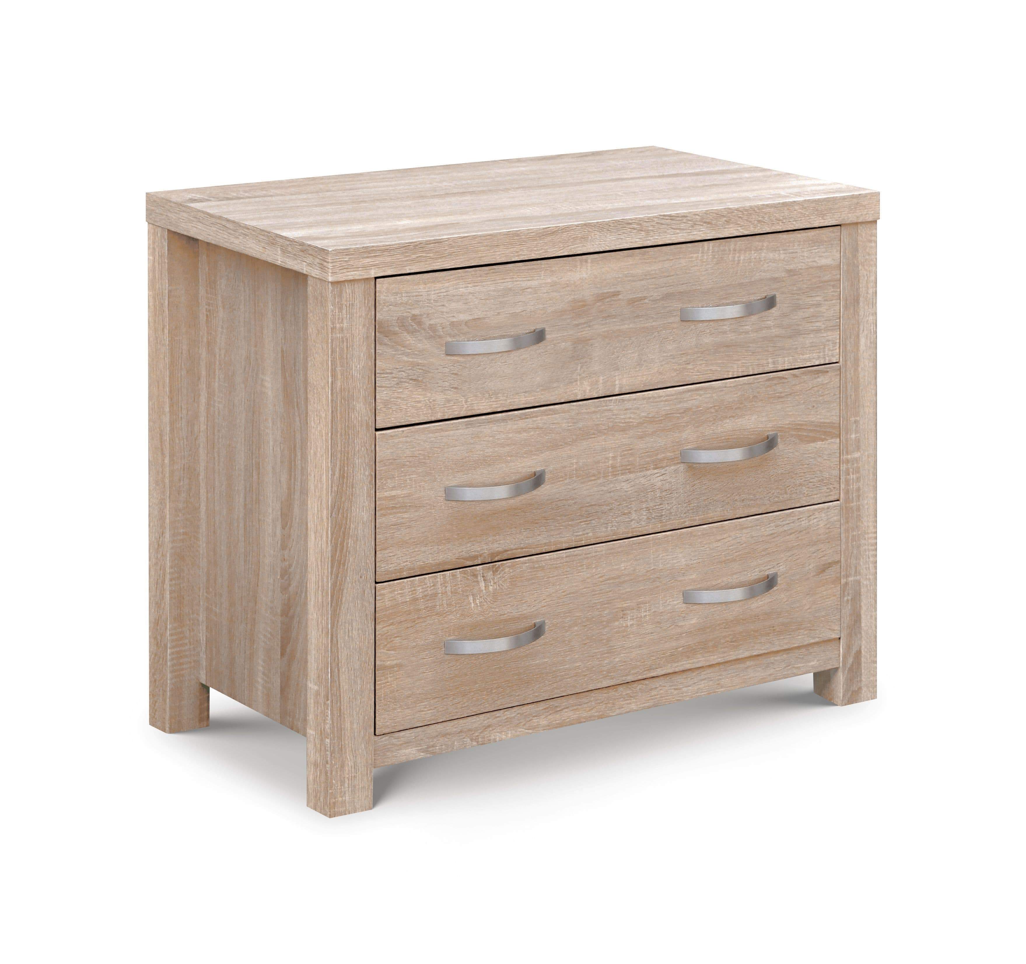 Julian Bowen Drawers Hamilton 3 Drawer Chest