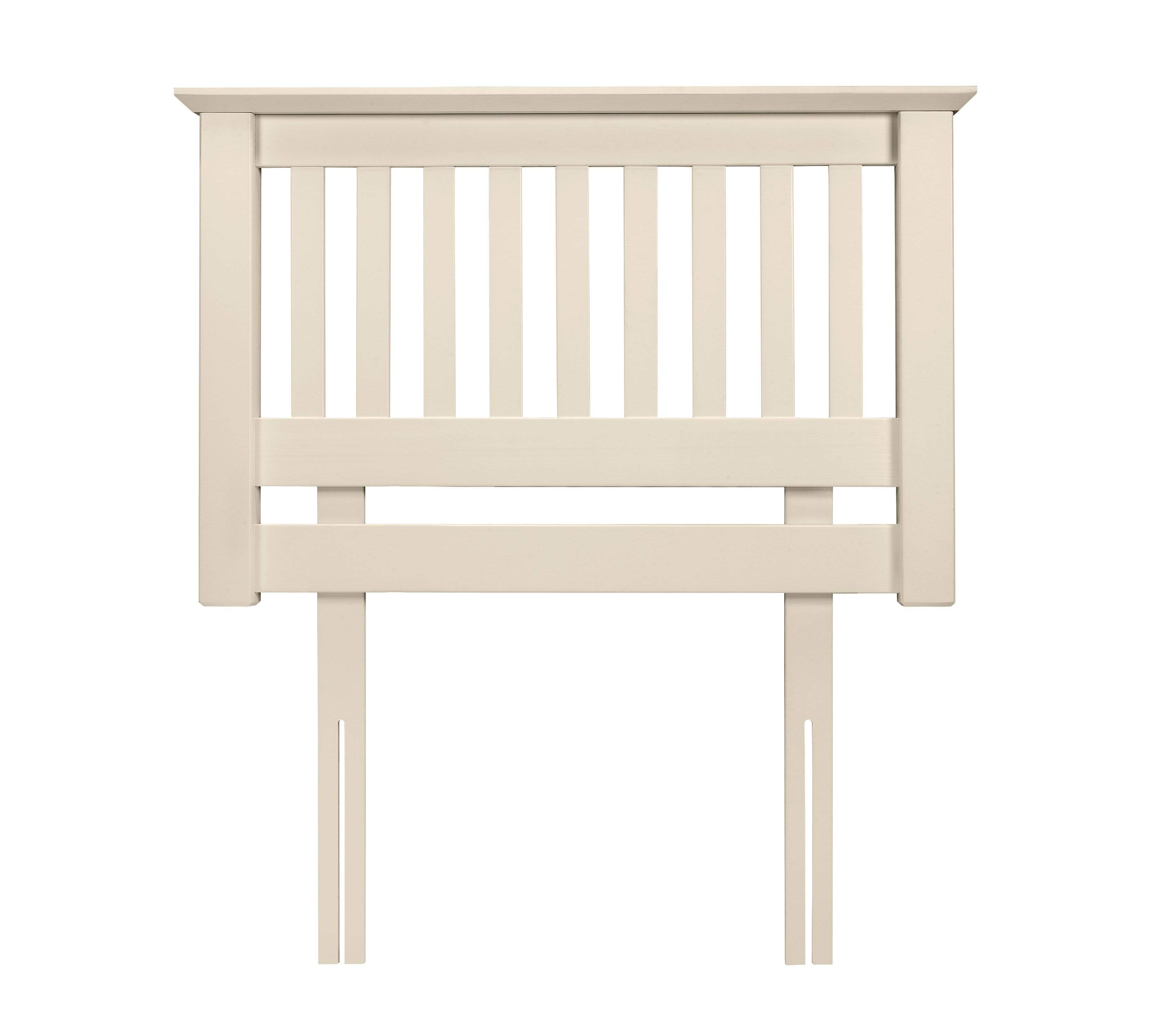 Julian Bowen HeadBoard Barcelona White Headboard - Headboard - Stone White