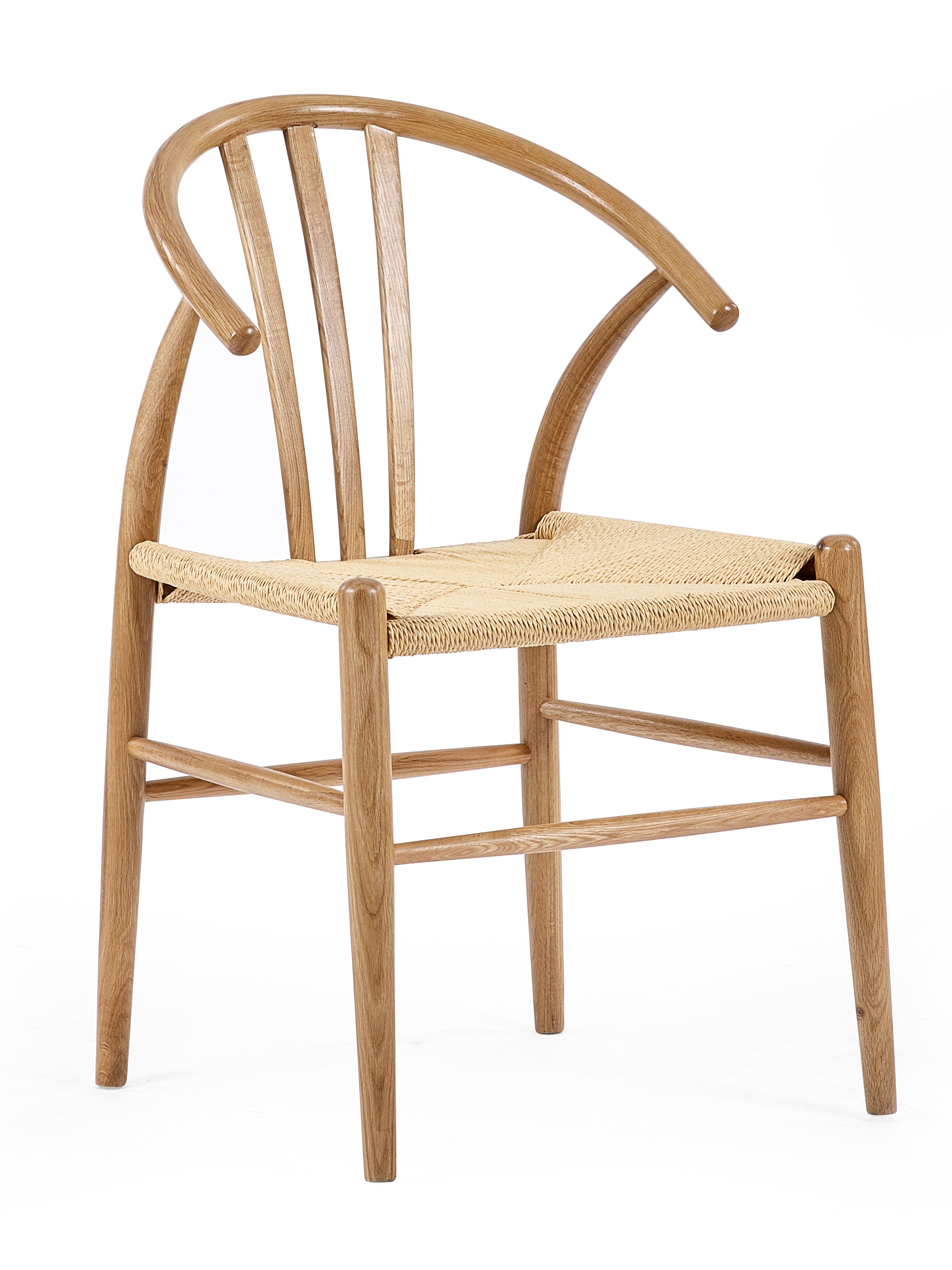 Symi Natural Oak Dining Chairs (Set of 2) – Julian Bowen, view 3