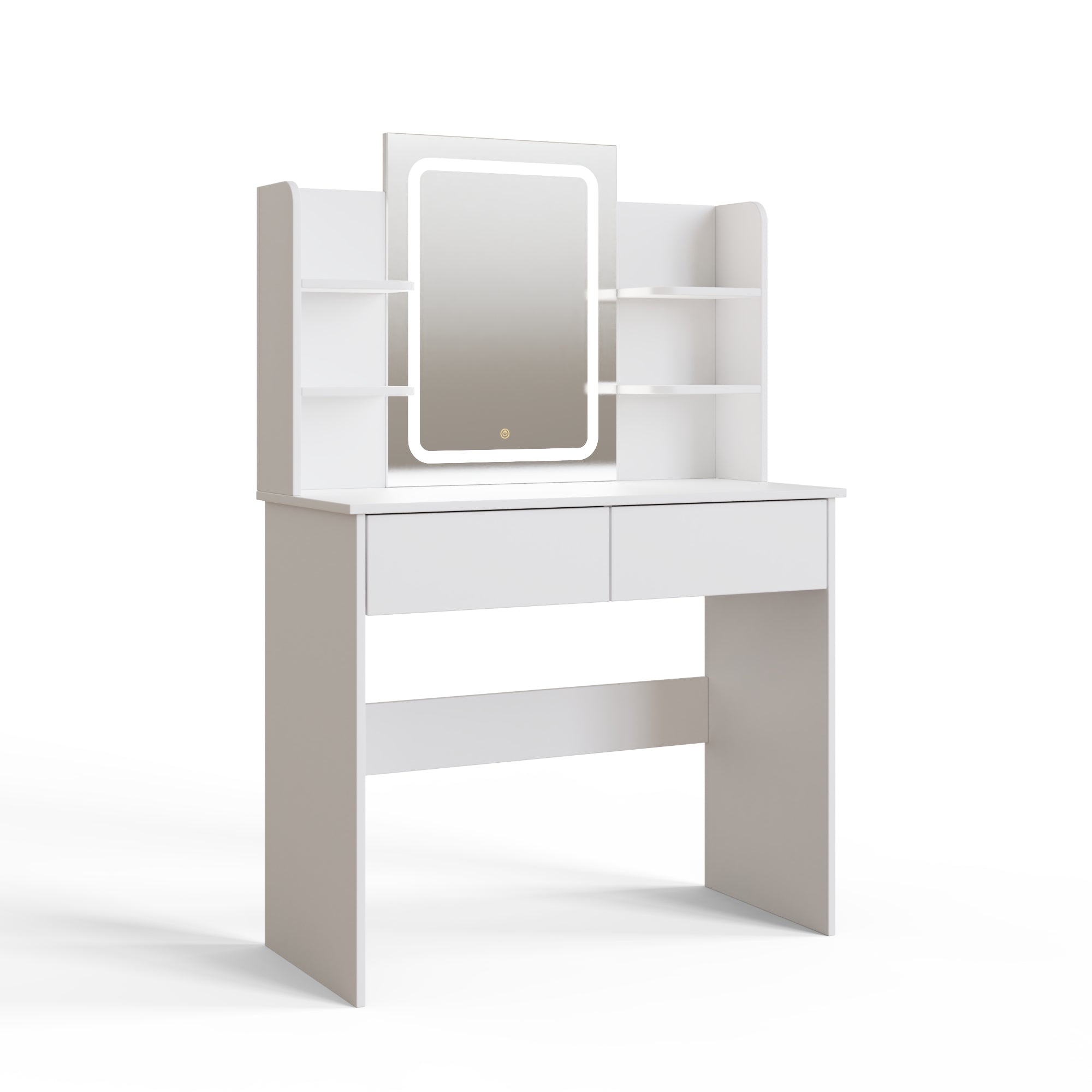 Sadie LED Dressing Table – White