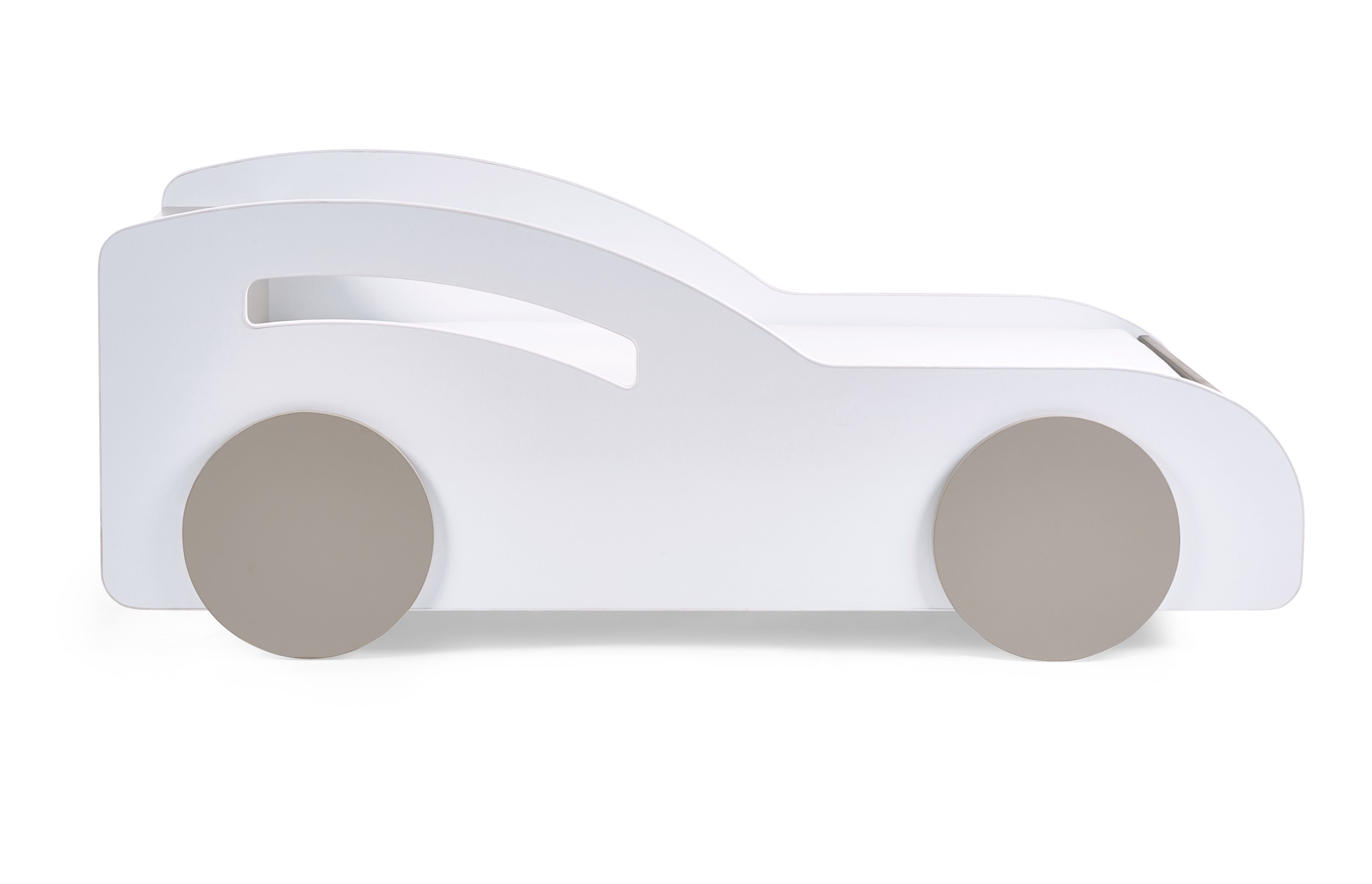 Atlantis Toddler Car Bed - White – Julian Bowen, view 4