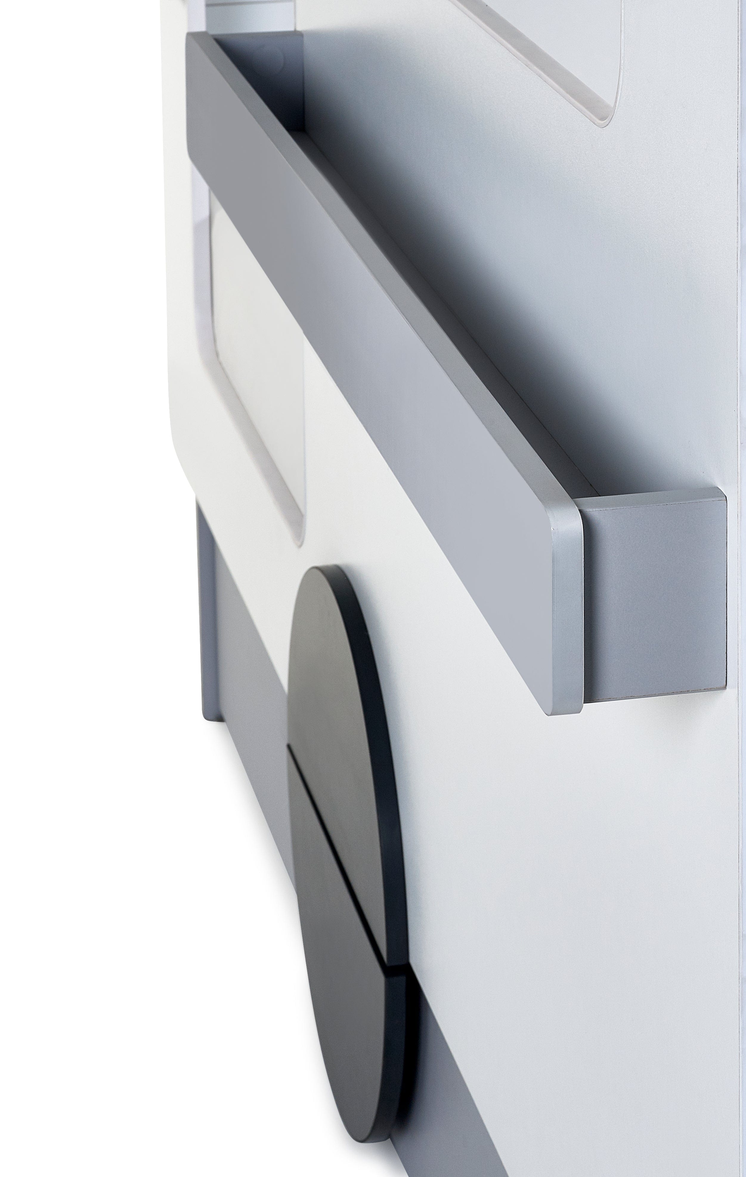 Tourer Caravan Bed - Vapor Grey And White – Julian Bowen, view 6