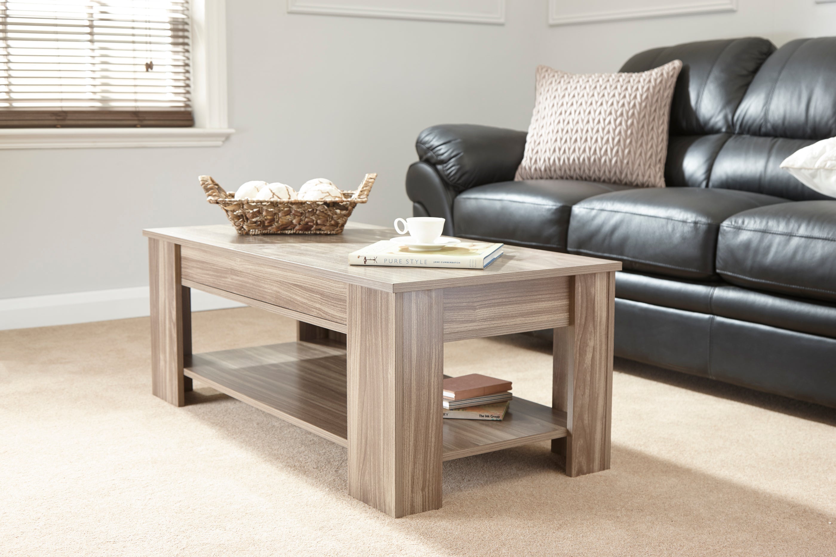 Lift Up Coffee Table – Walnut