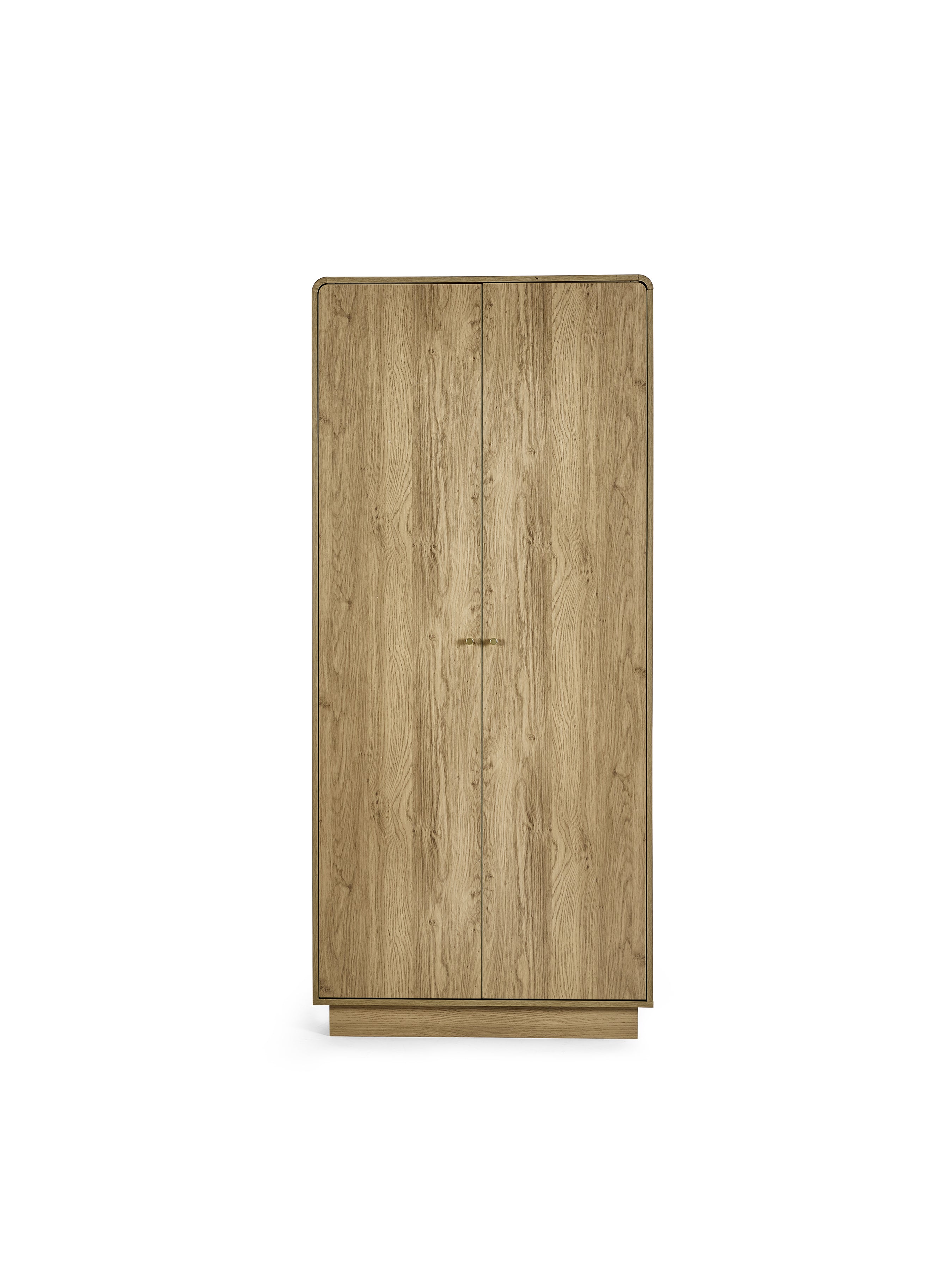 Ingrid 2 Door Wardrobe Oak – Julian Bowen, view 4