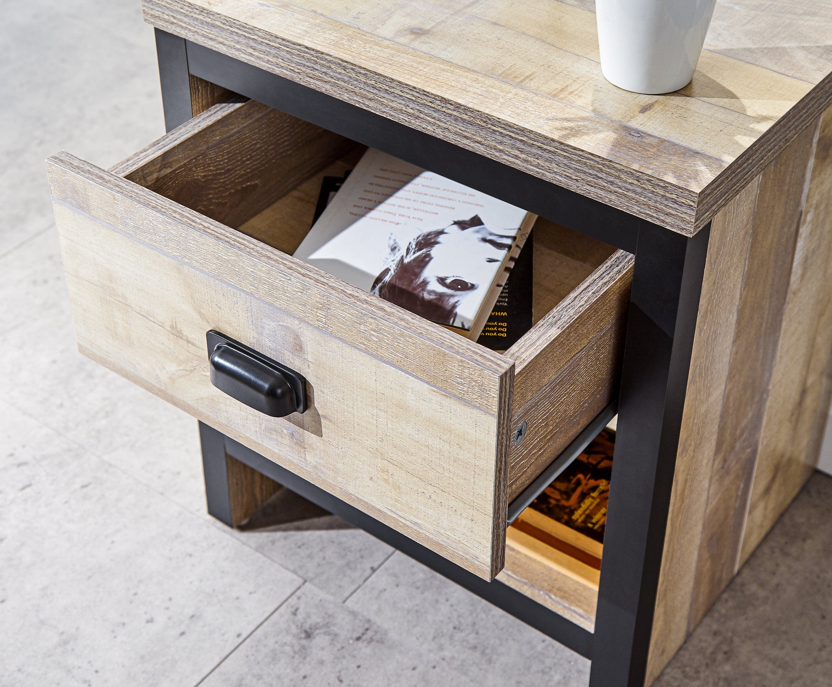 GFW Lamp Table Boston Lamp Table Oak Bed Kings