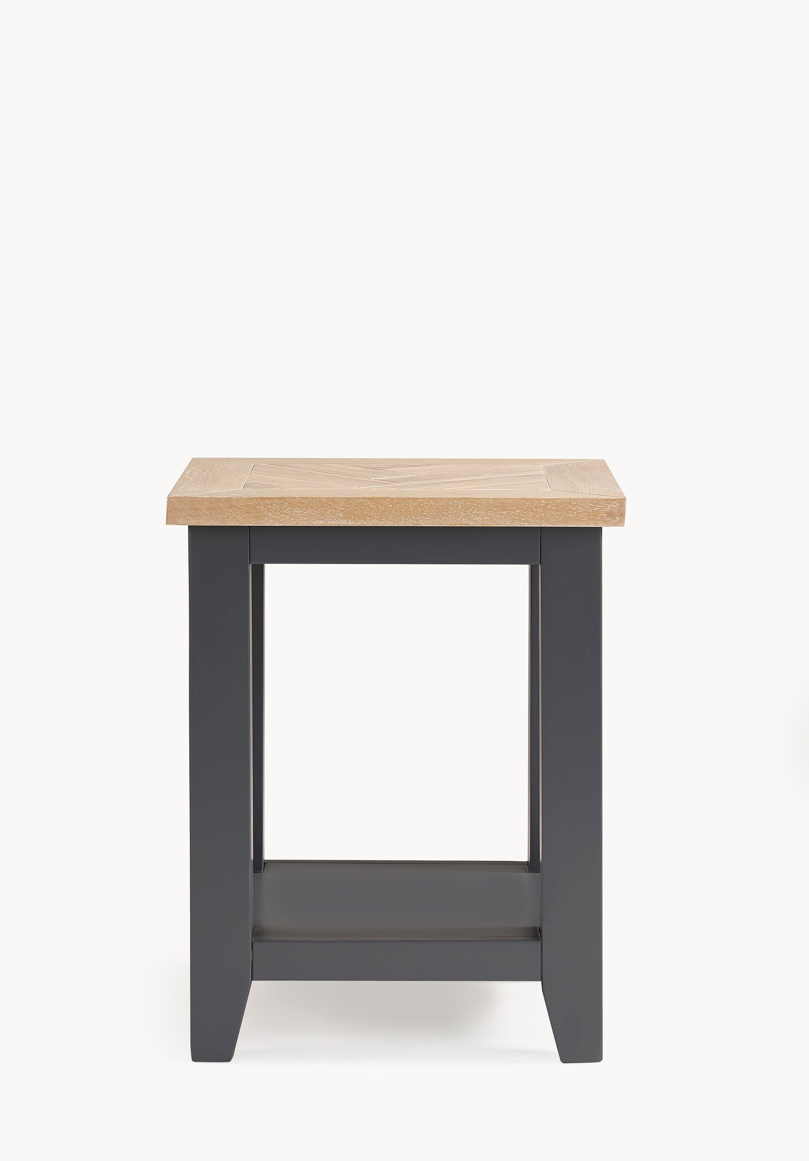 Bordeaux Lamp Table Dark Grey – Julian Bowen, view 3