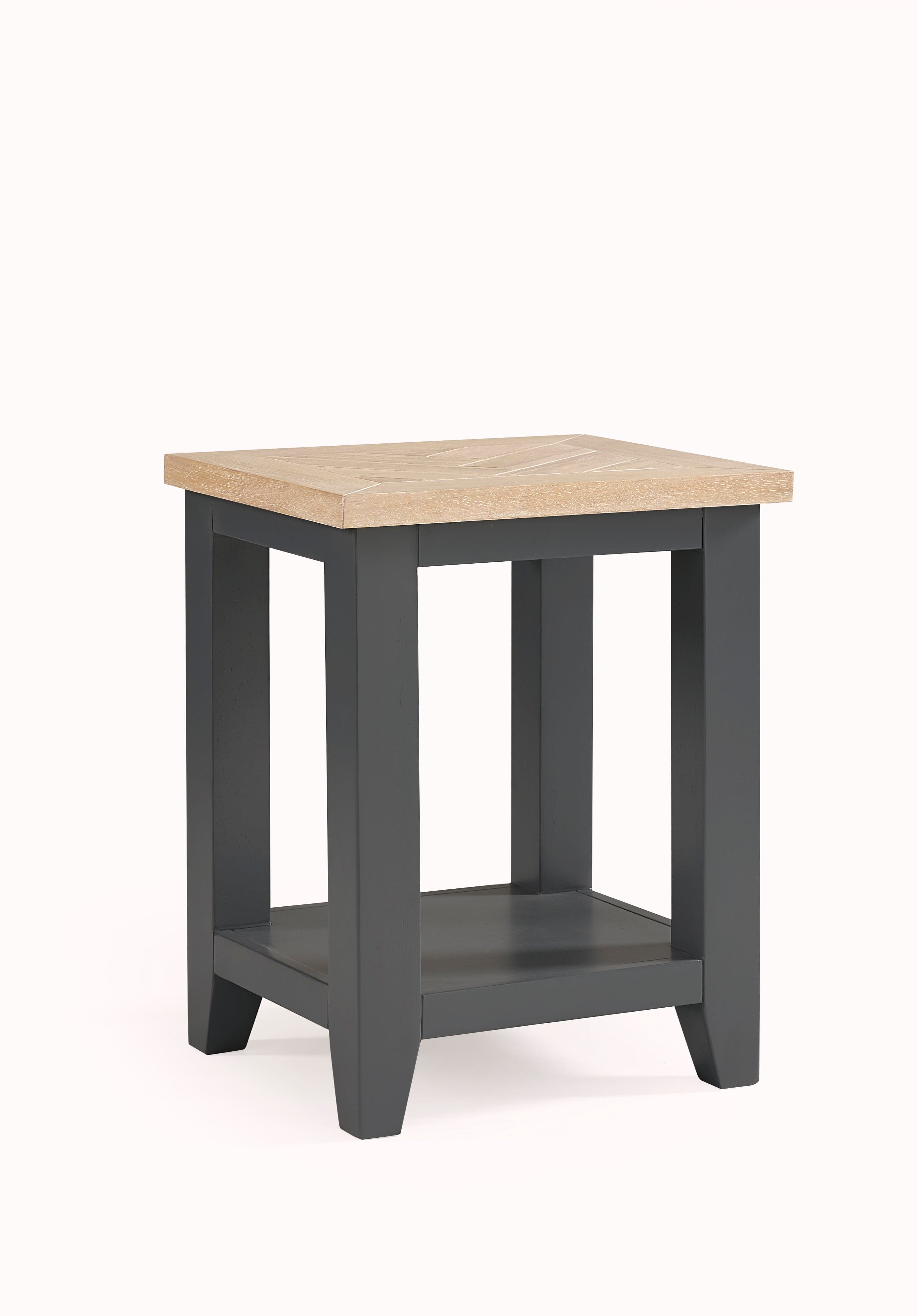 Bordeaux Lamp Table Dark Grey – Julian Bowen