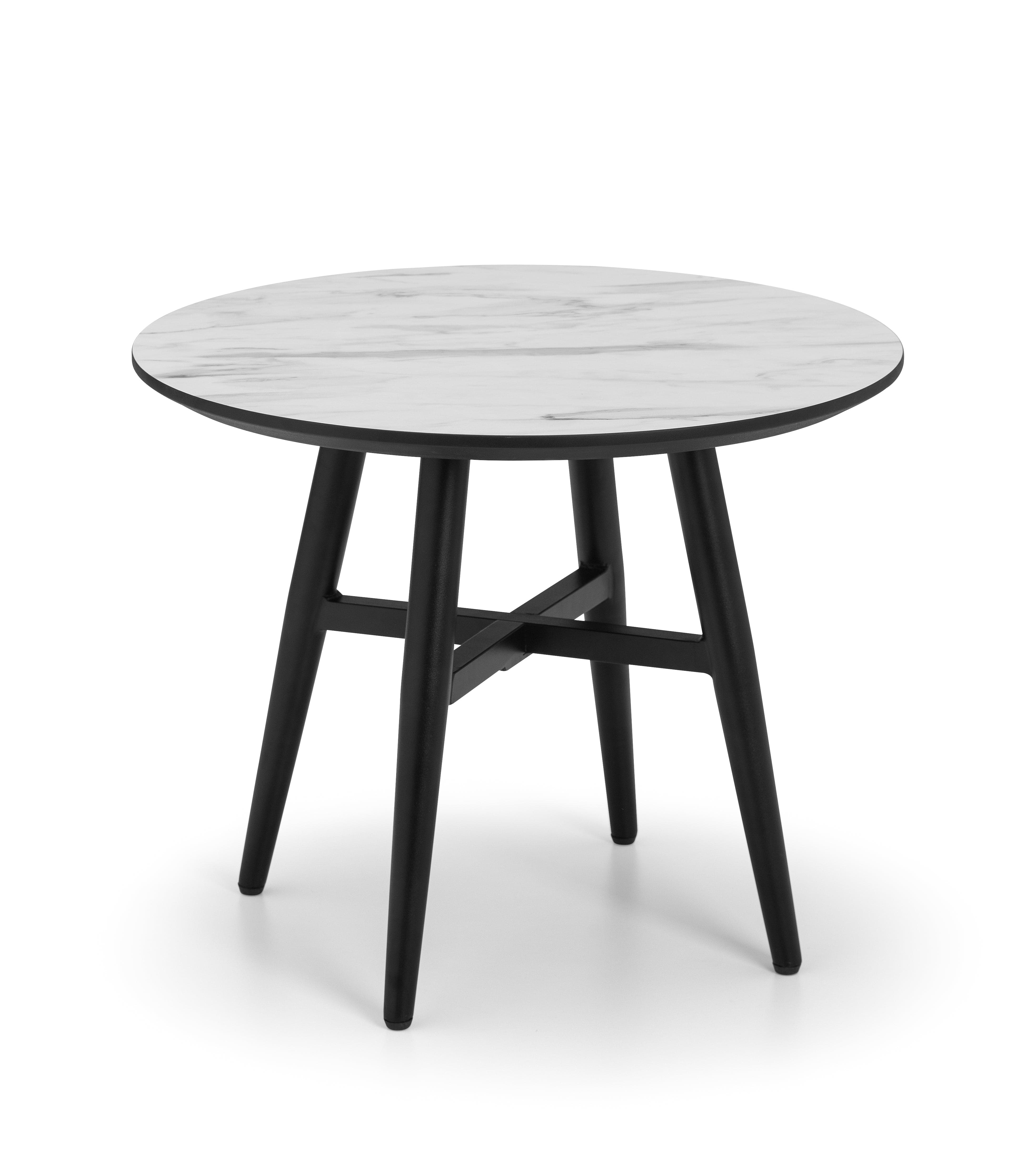 Firenze Marble Effect Lamp Table – Julian Bowen