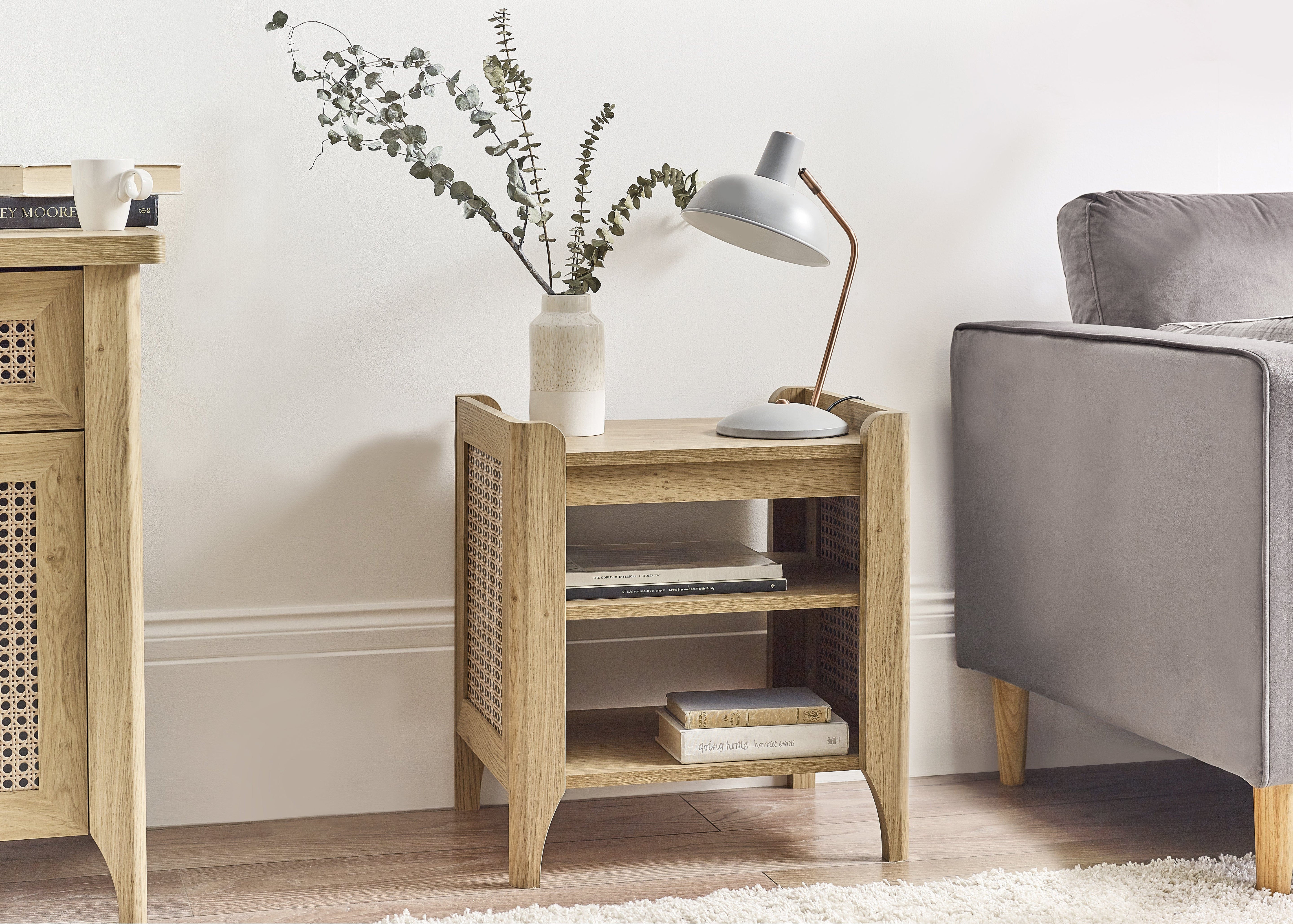 Sydney Lamp Table With Removable Shelf – Julian Bowen, view 11