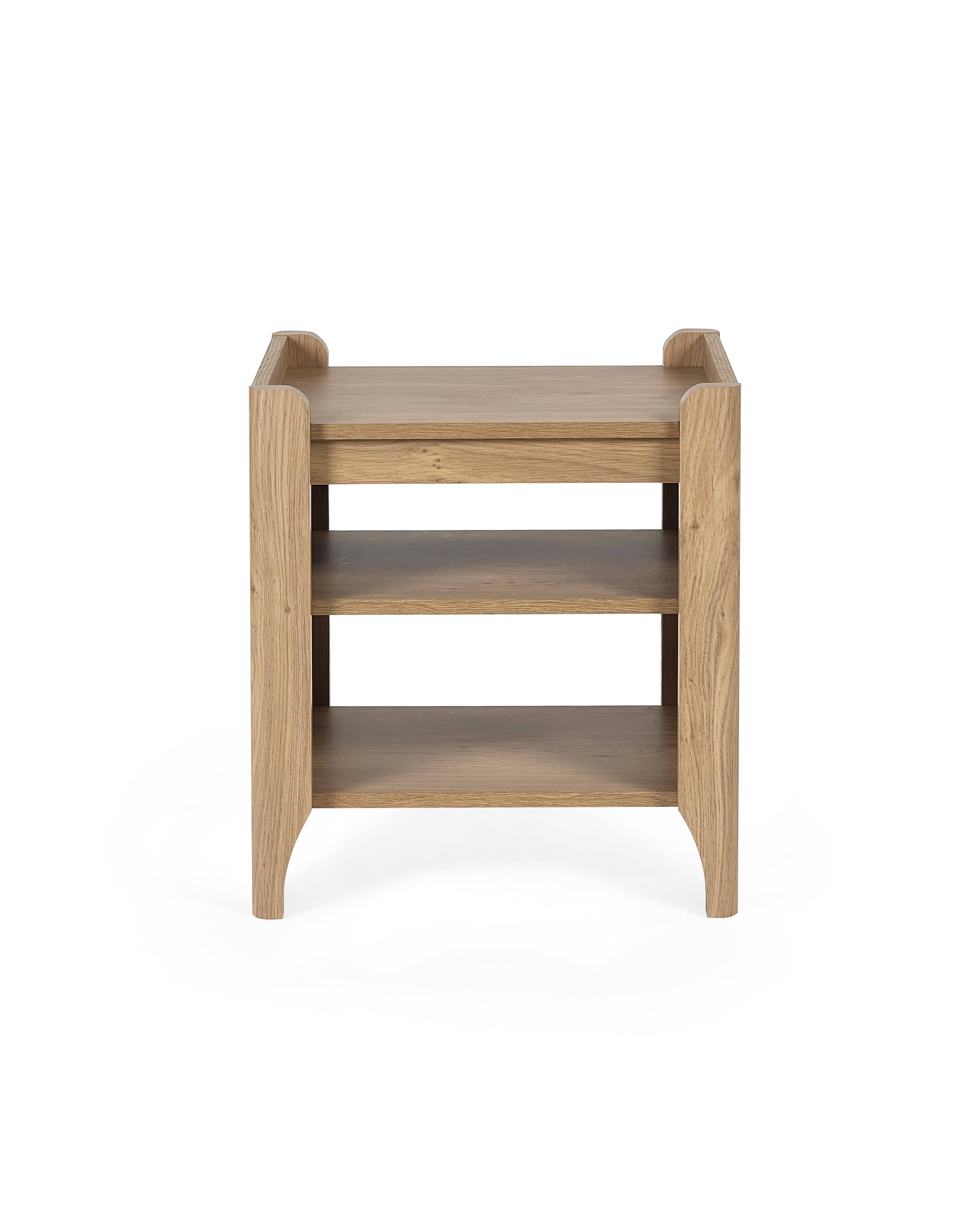 Sydney Lamp Table With Removable Shelf – Julian Bowen, view 2