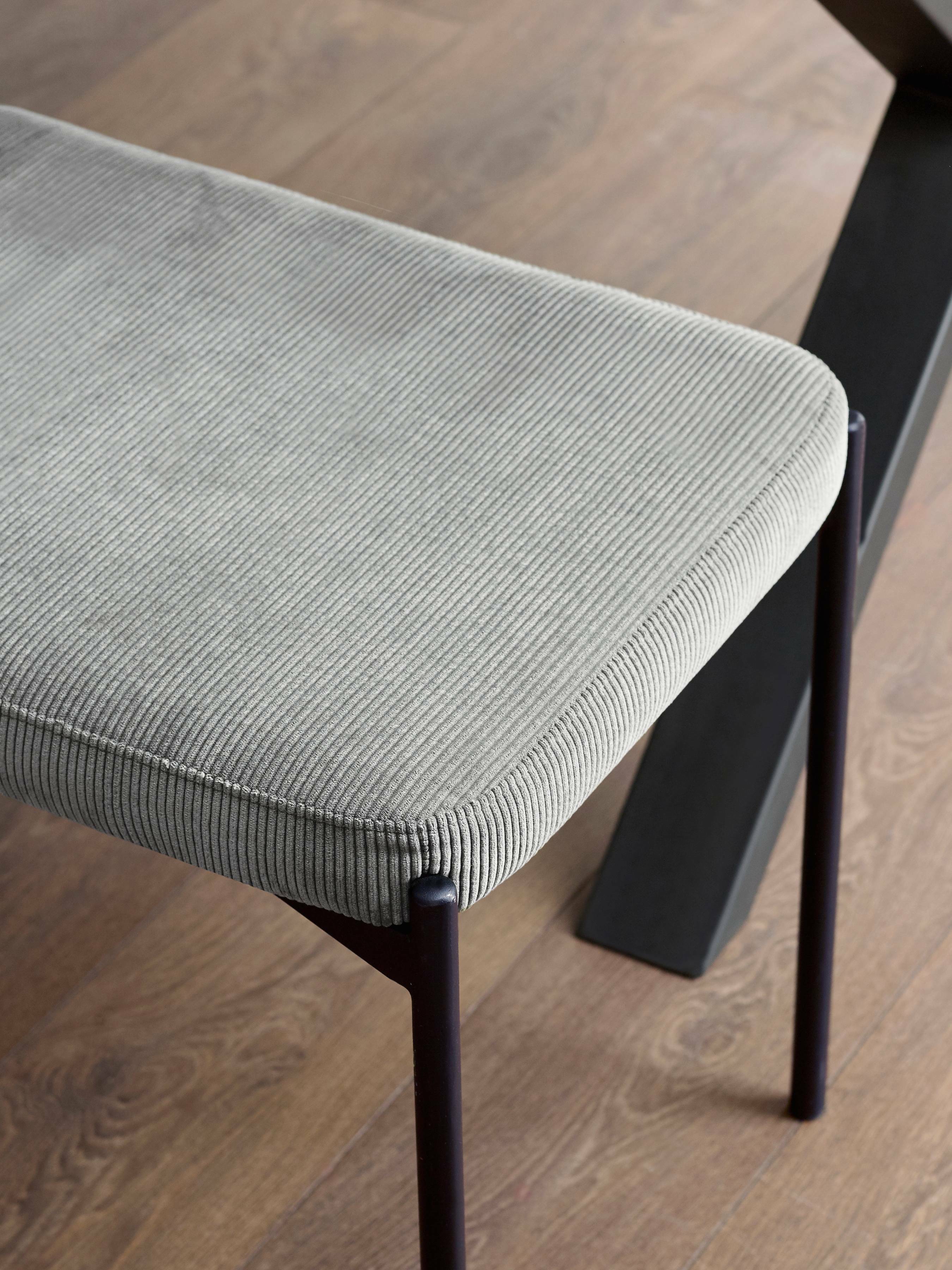 Leonie Bench - Grey – Julian Bowen, view 5