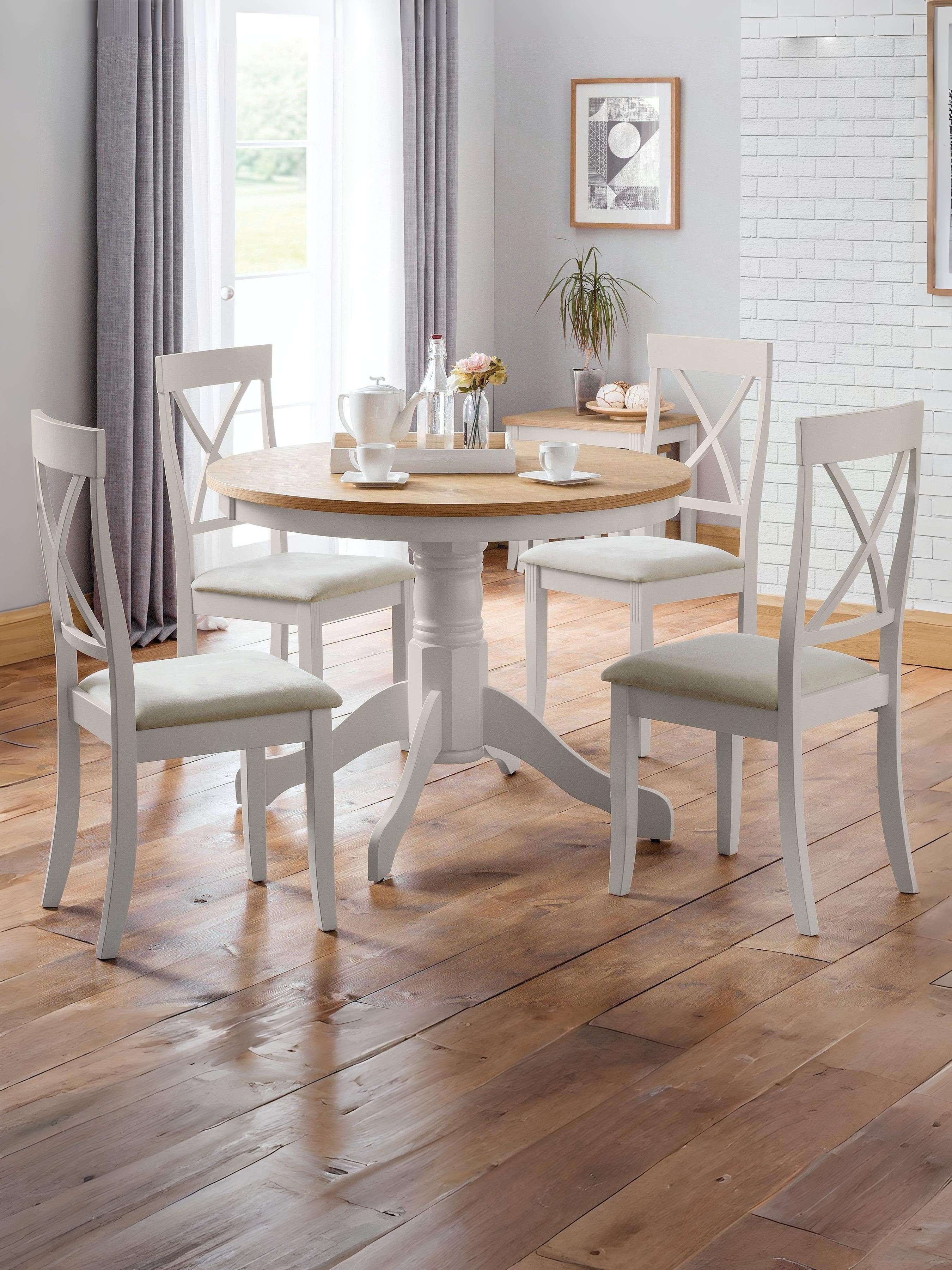 Davenport Elephant Grey Dining Chairs (Set Of 2) – Julian Bowen, view 8